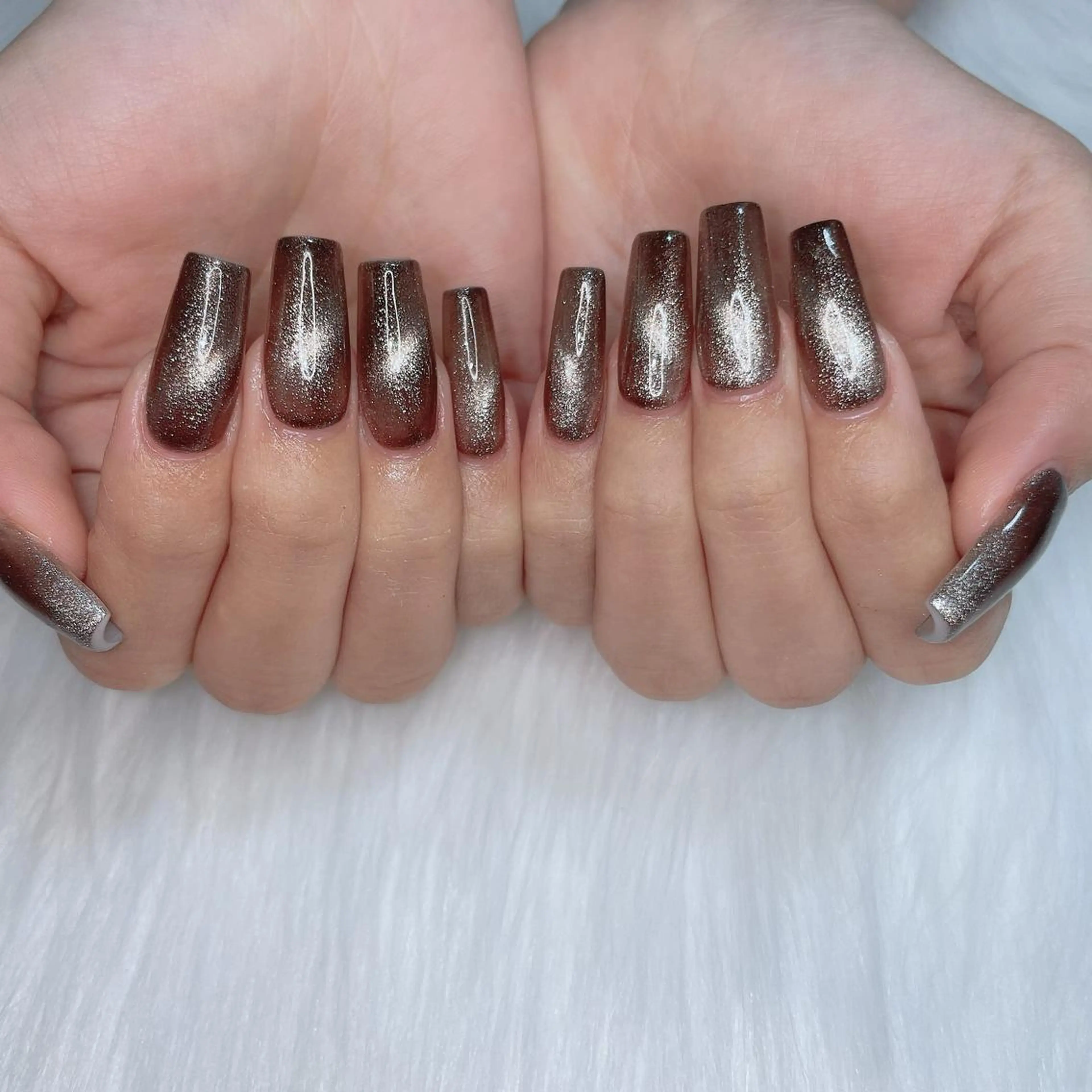 ネイル マグネットネイル ハンドネイル salon de belnetta所属・kayo 💅のネイルデザイン