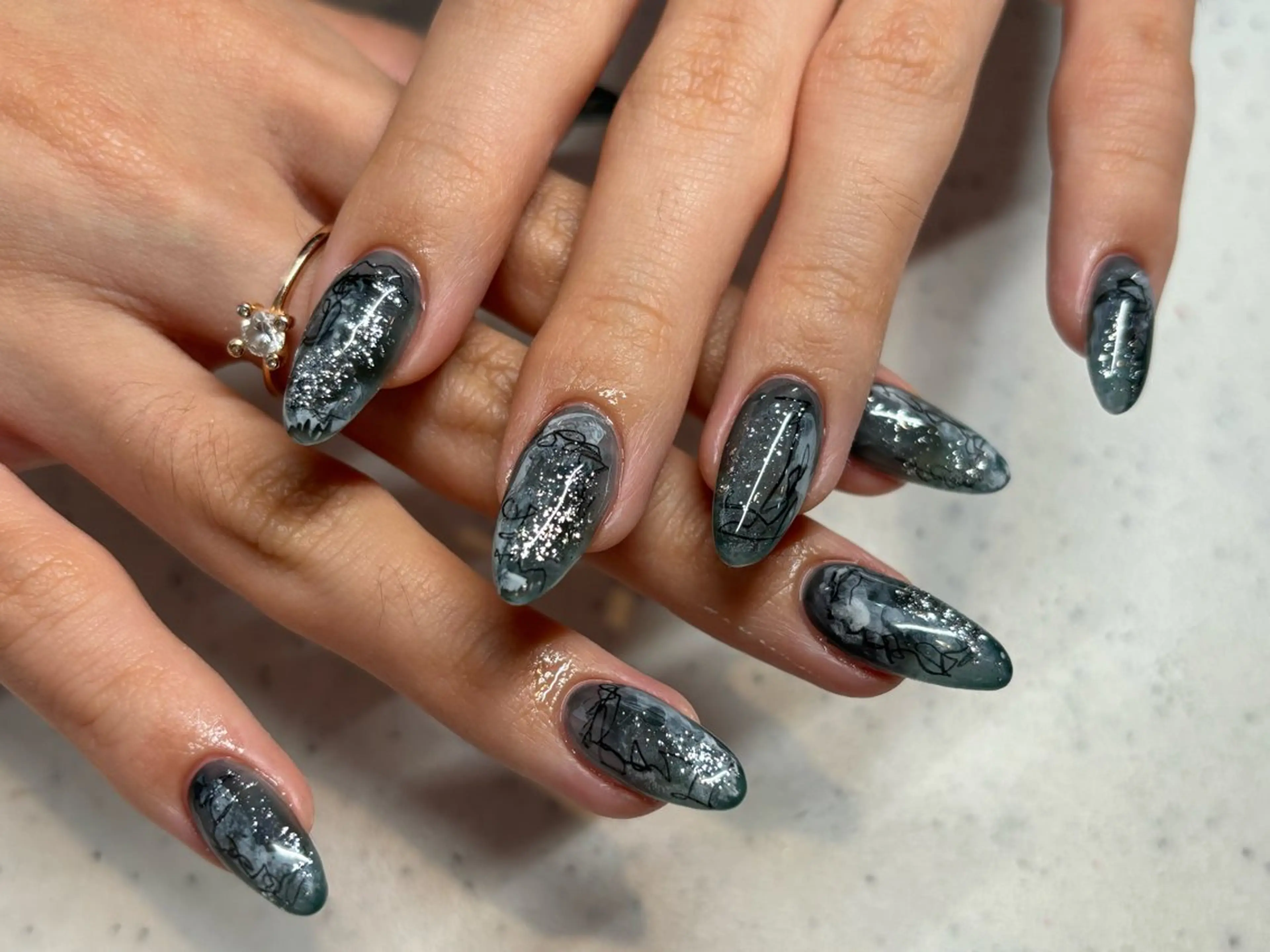 ネイル NICO nail中野所属・辻 果楠のネイルデザイン