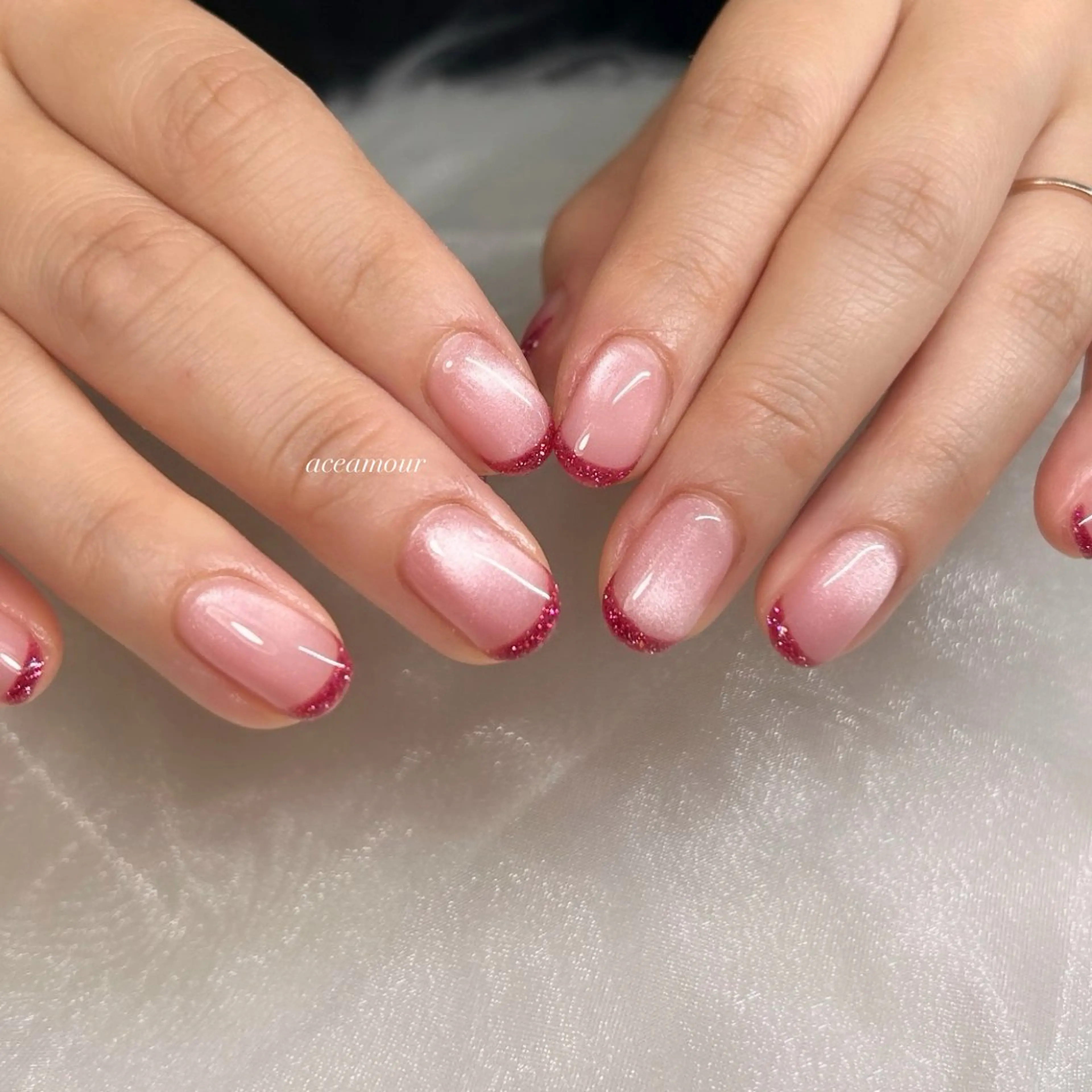 ネイル フラッシュネイル ネイル/耳つぼ /新ホワイトニングのネイルデザイン