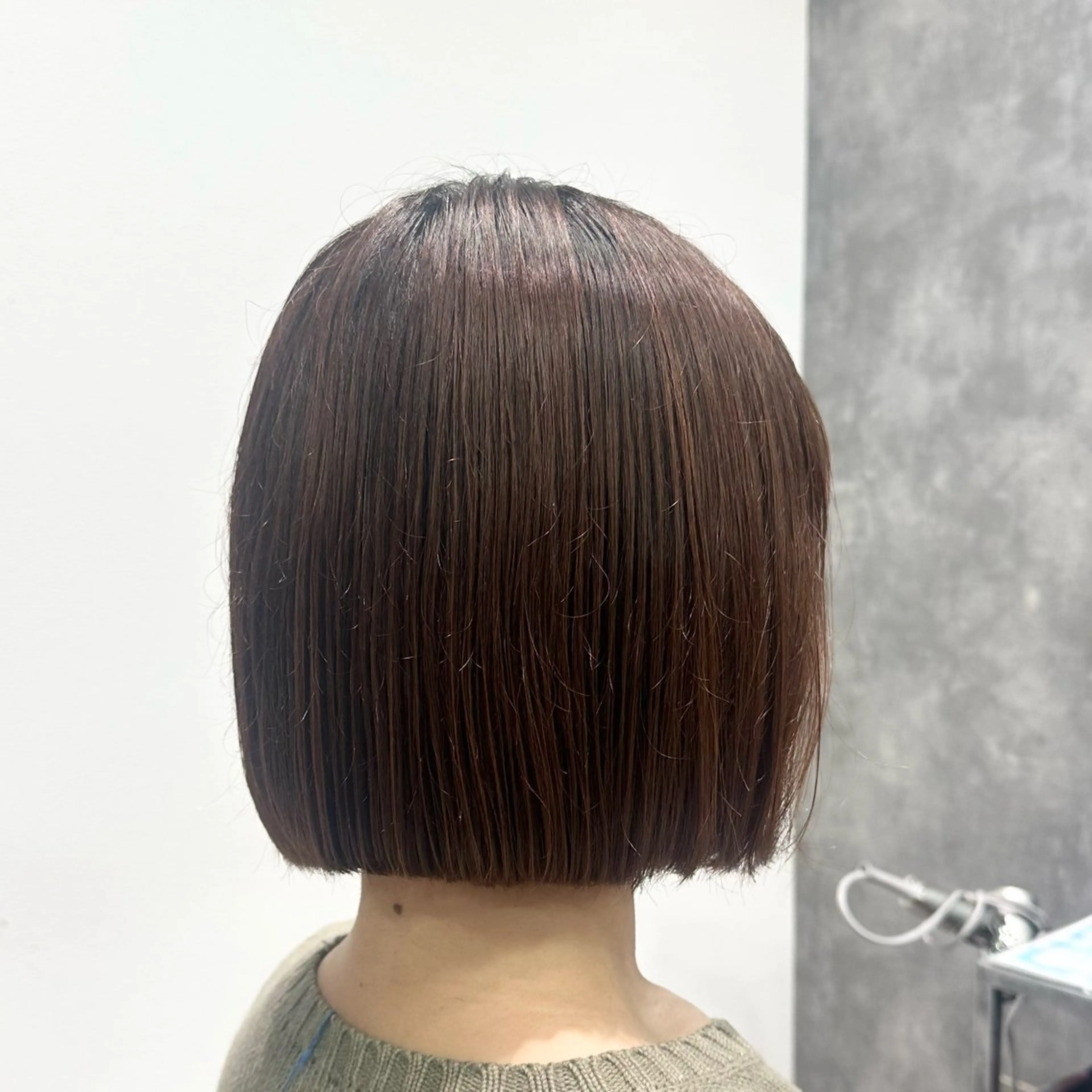 ミディアム カラー 似合わせボブ 🌻 北澤七海のヘアスタイル