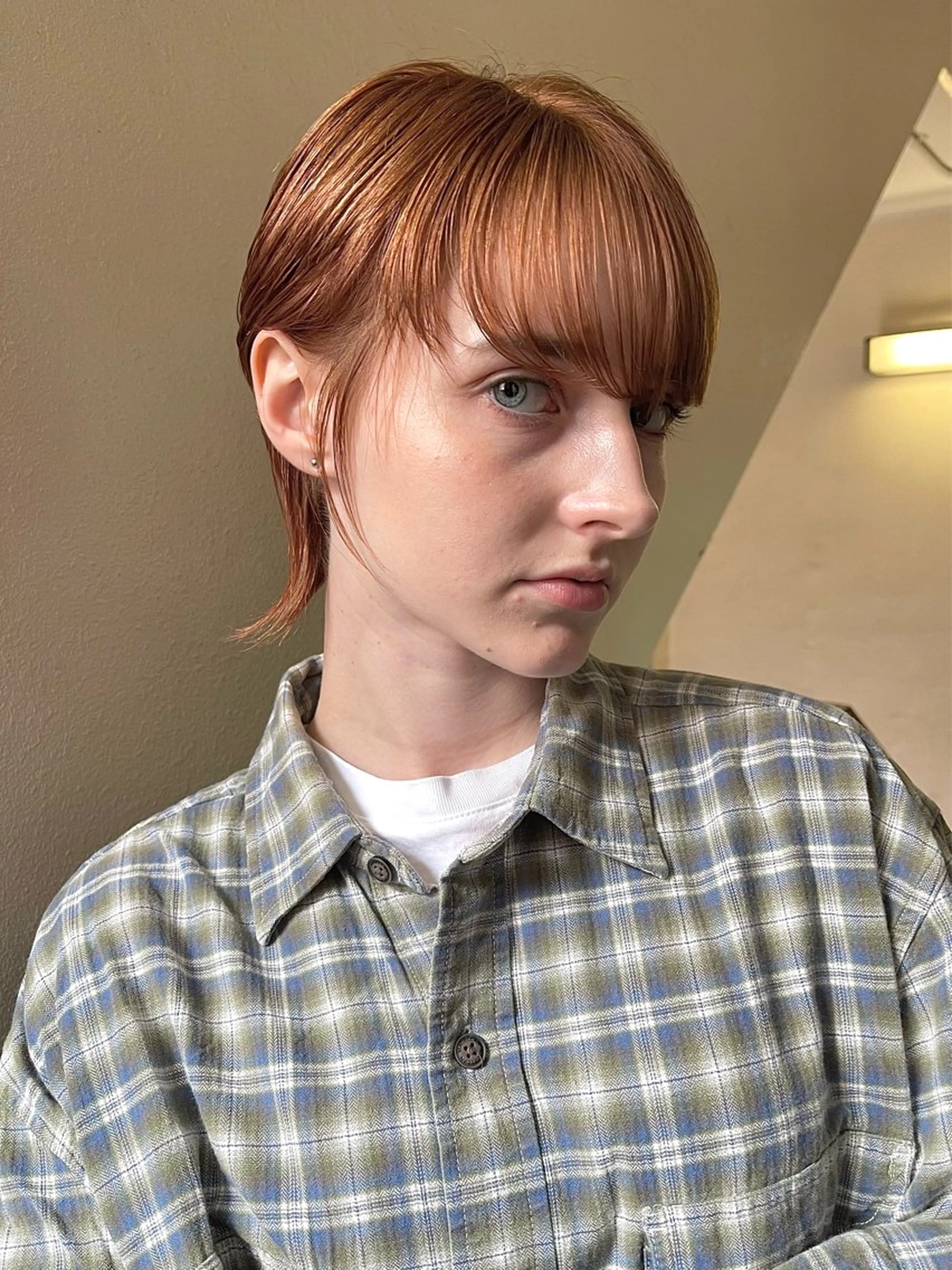 ショート カラー カット ヘアカラー トリートメント ヘアセット 安部佑哉/ハイトーン /レイヤー/グランジのヘアスタイル