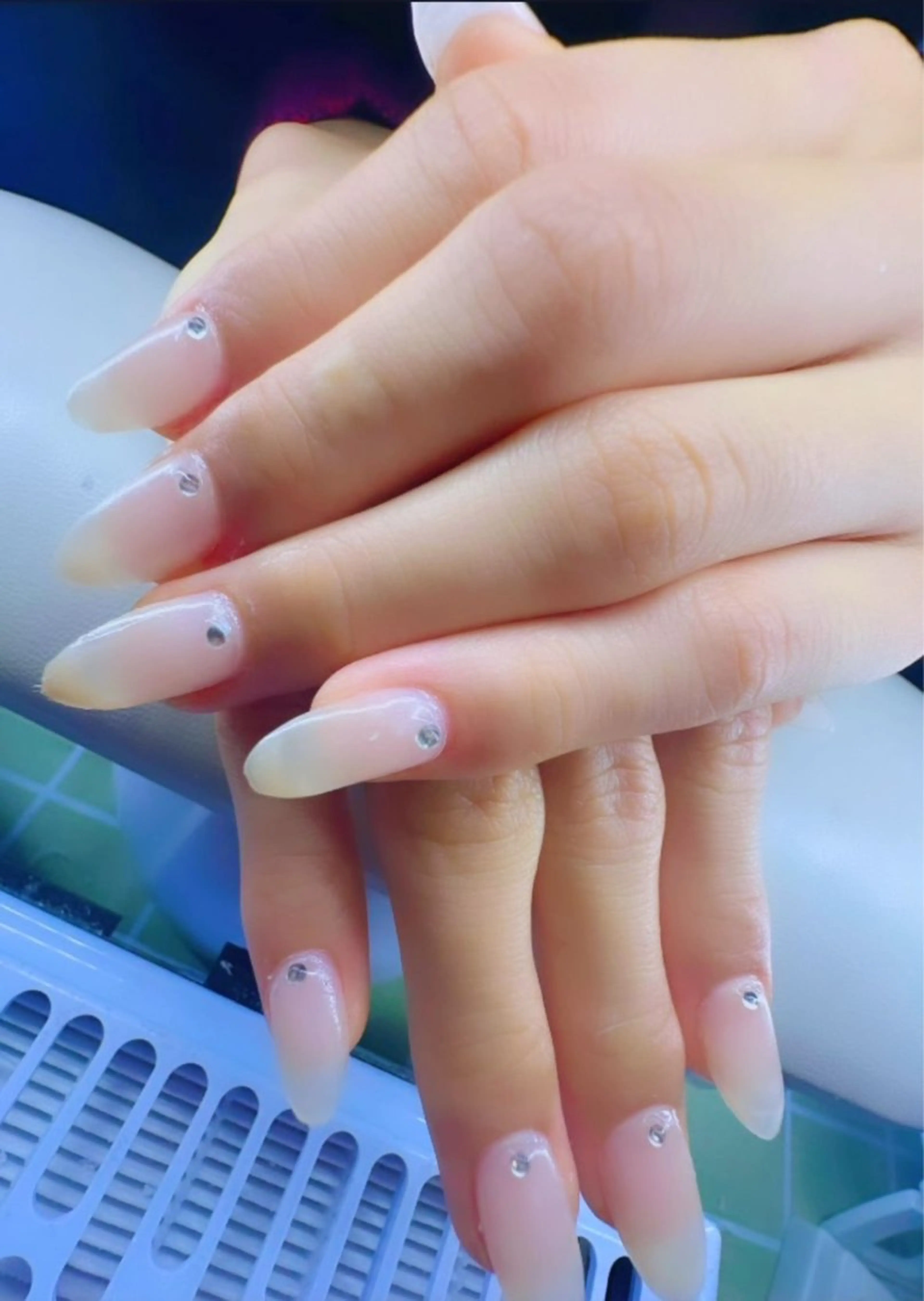 セミロング ハンドネイル YOKOSUKA⚓️ NAILSのネイルデザイン