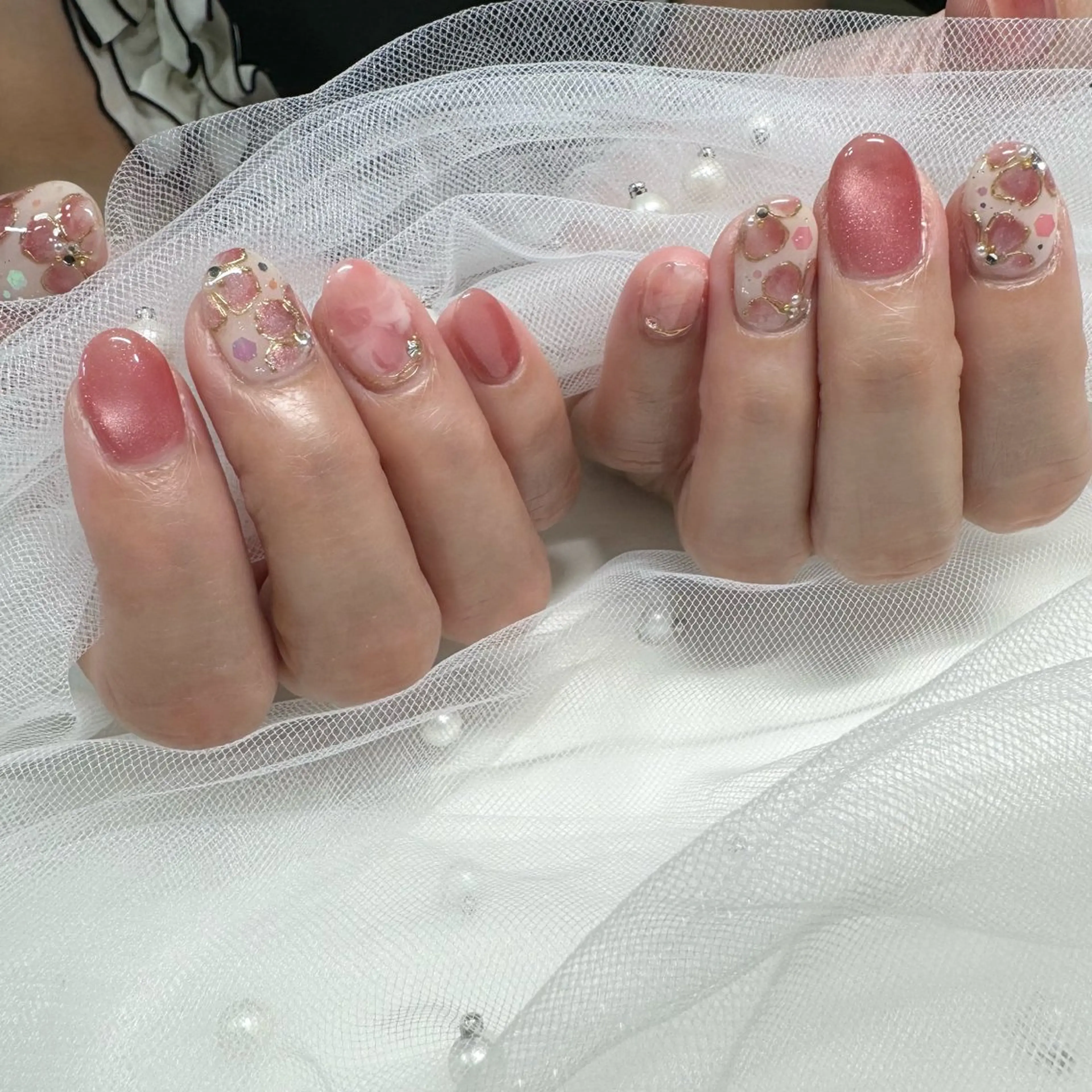 ネイル ジェルネイル 東 千夏のネイルデザイン