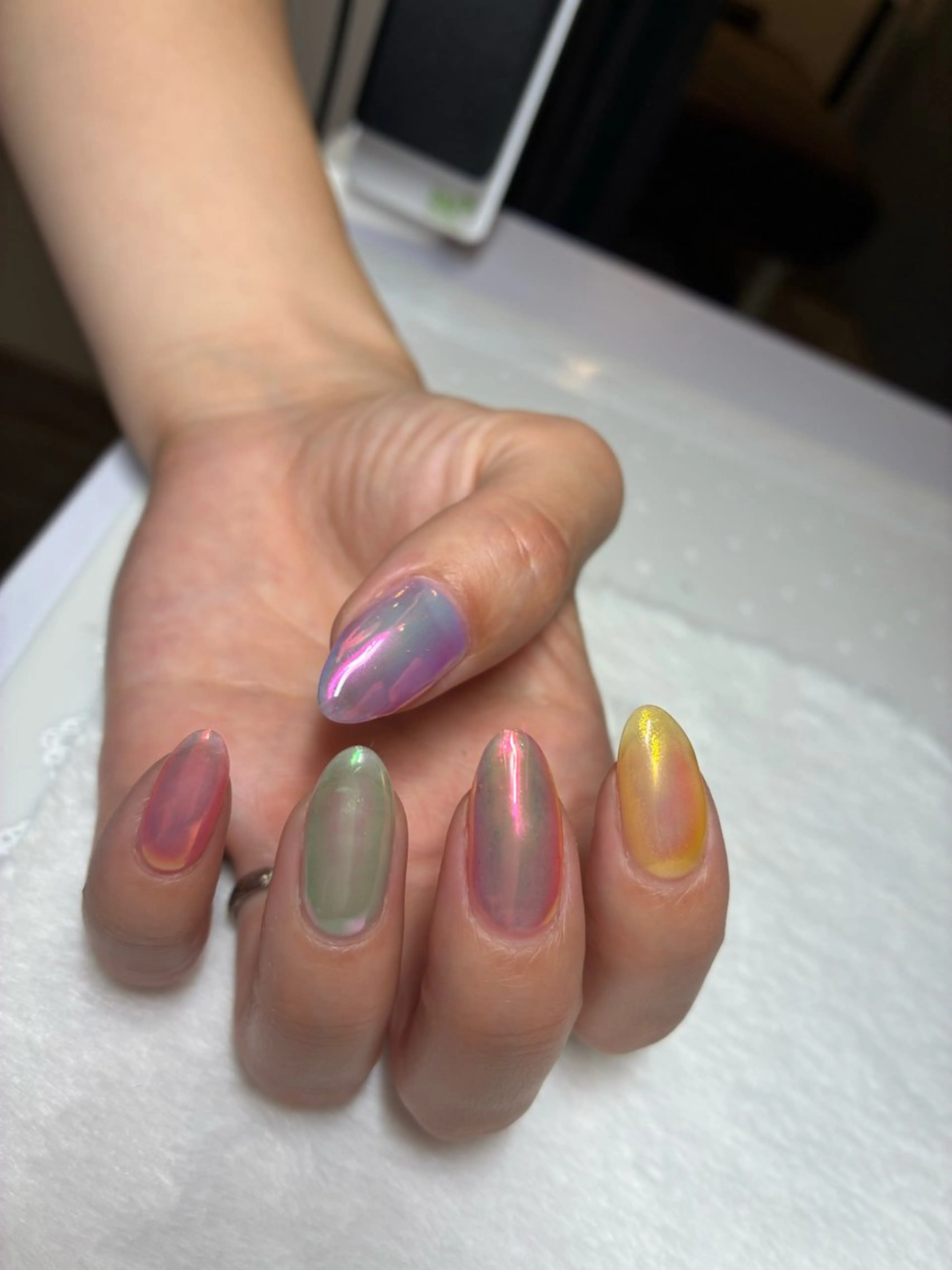 ネイル a:Qネイル /久米川のネイルデザイン