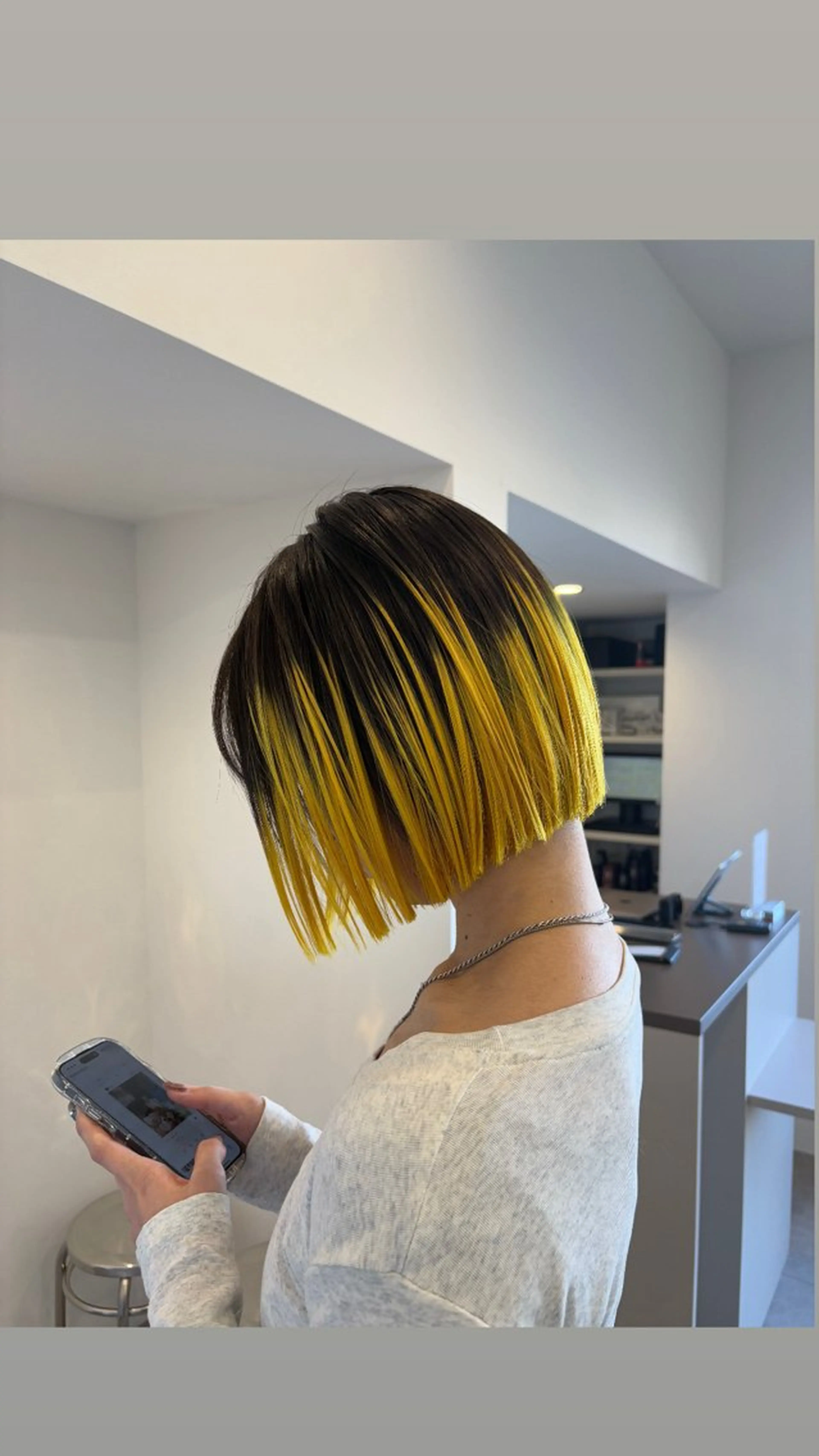 ミディアム YUEN イシイ アミのヘアスタイル