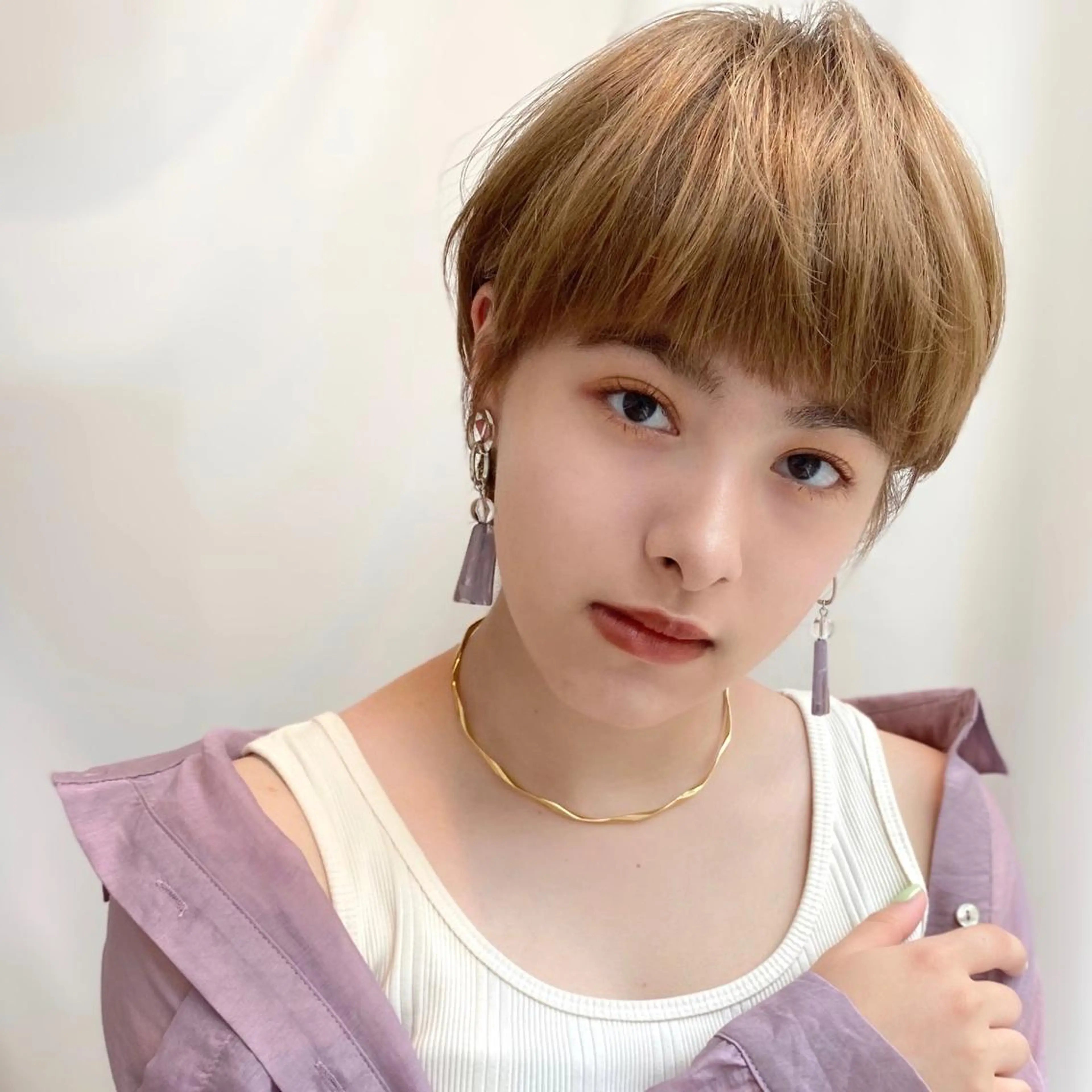 ショート 韓国くびれレイヤー 🇰🇷はづきのヘアスタイル