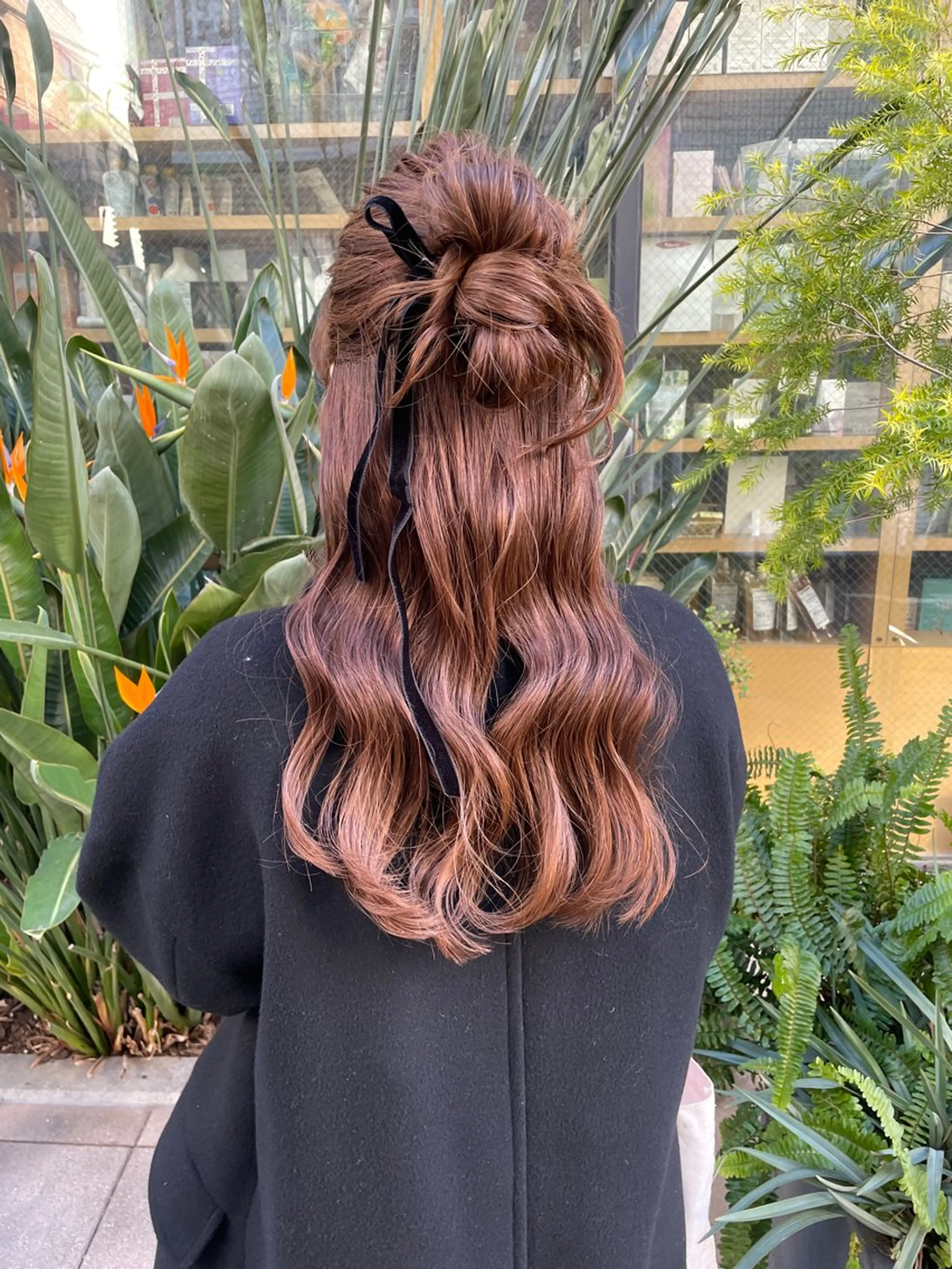 ロング ヘアセット Bond所属・HARUKA /透明感カラーのヘアスタイル