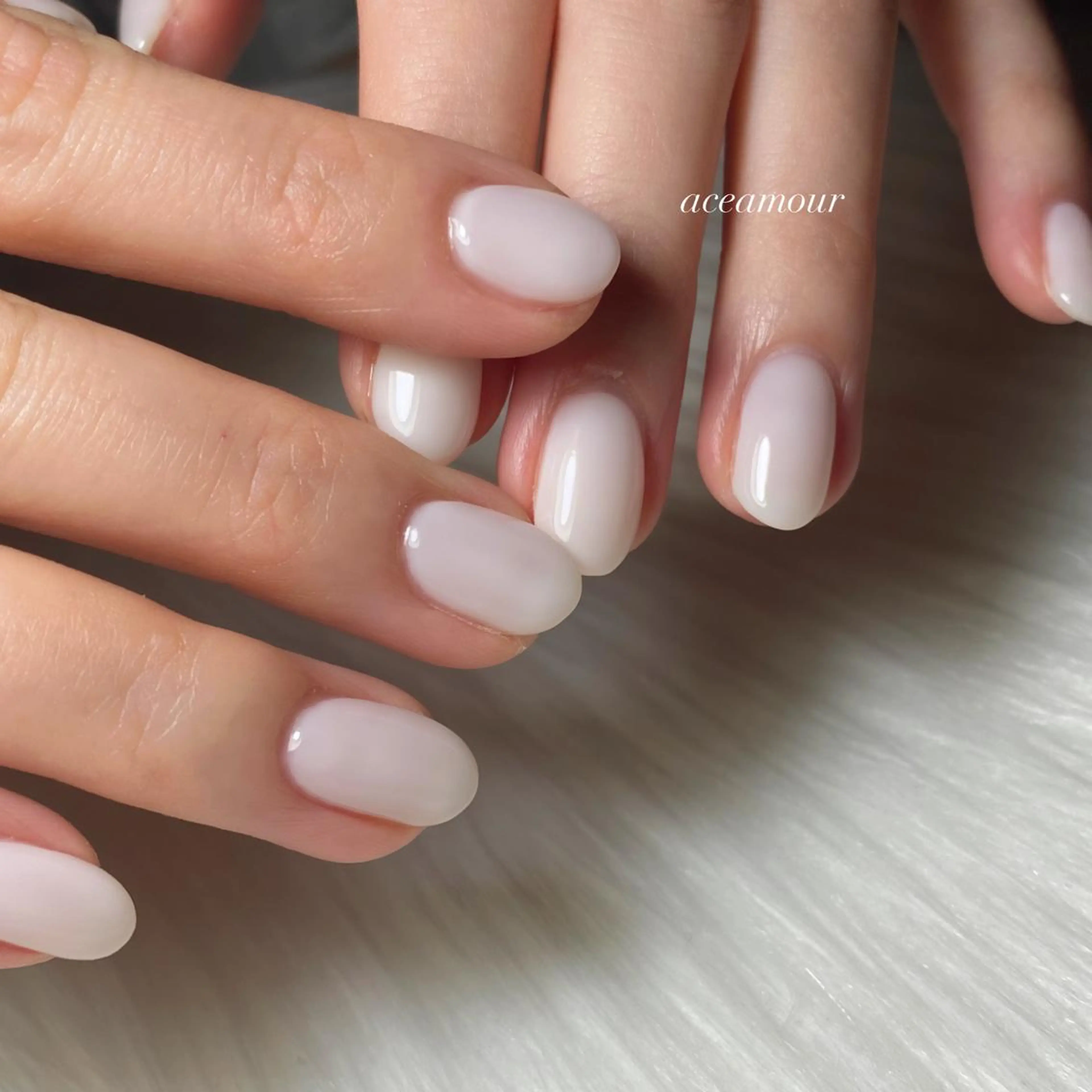 ネイル ネイル/耳つぼ /新ホワイトニングのネイルデザイン