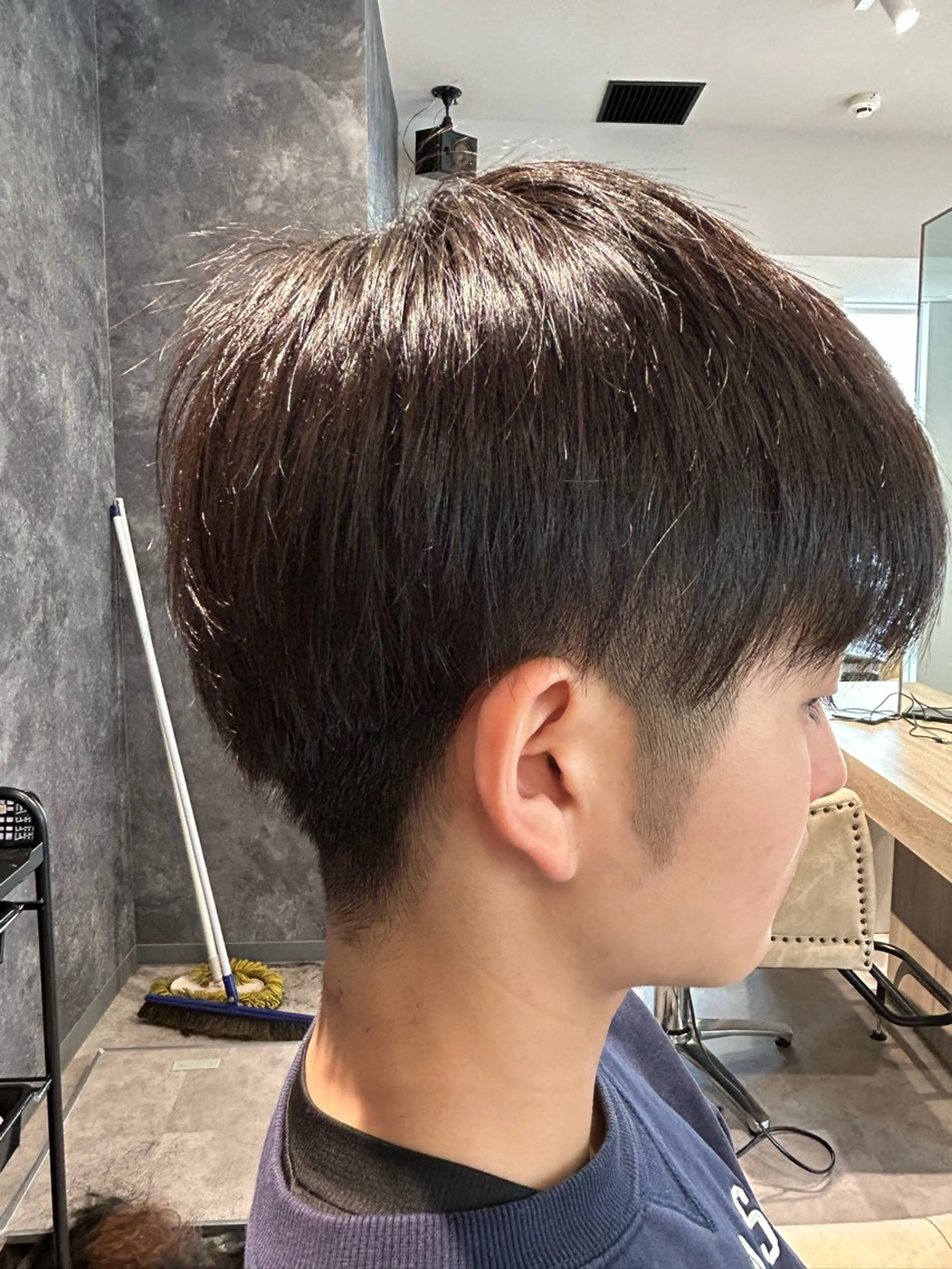 ショート メンズ 五ノ井 一世のヘアスタイル