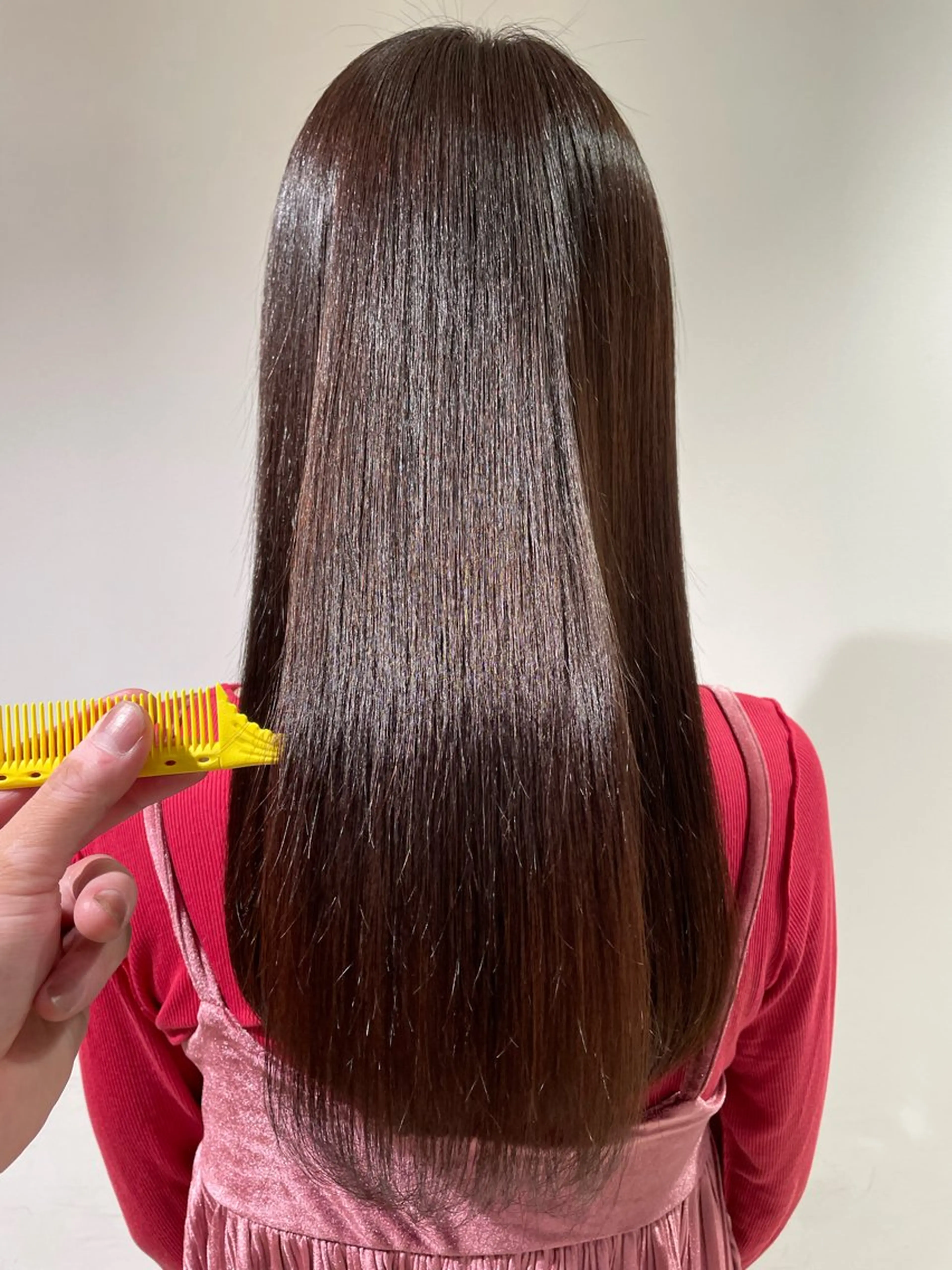 ロング ボブ ハイライト 髪質改善 似合わせカット 縮毛矯正 rosee【ロゼ】所属・🌟髪質改善 平本雄大🌟のヘアスタイル