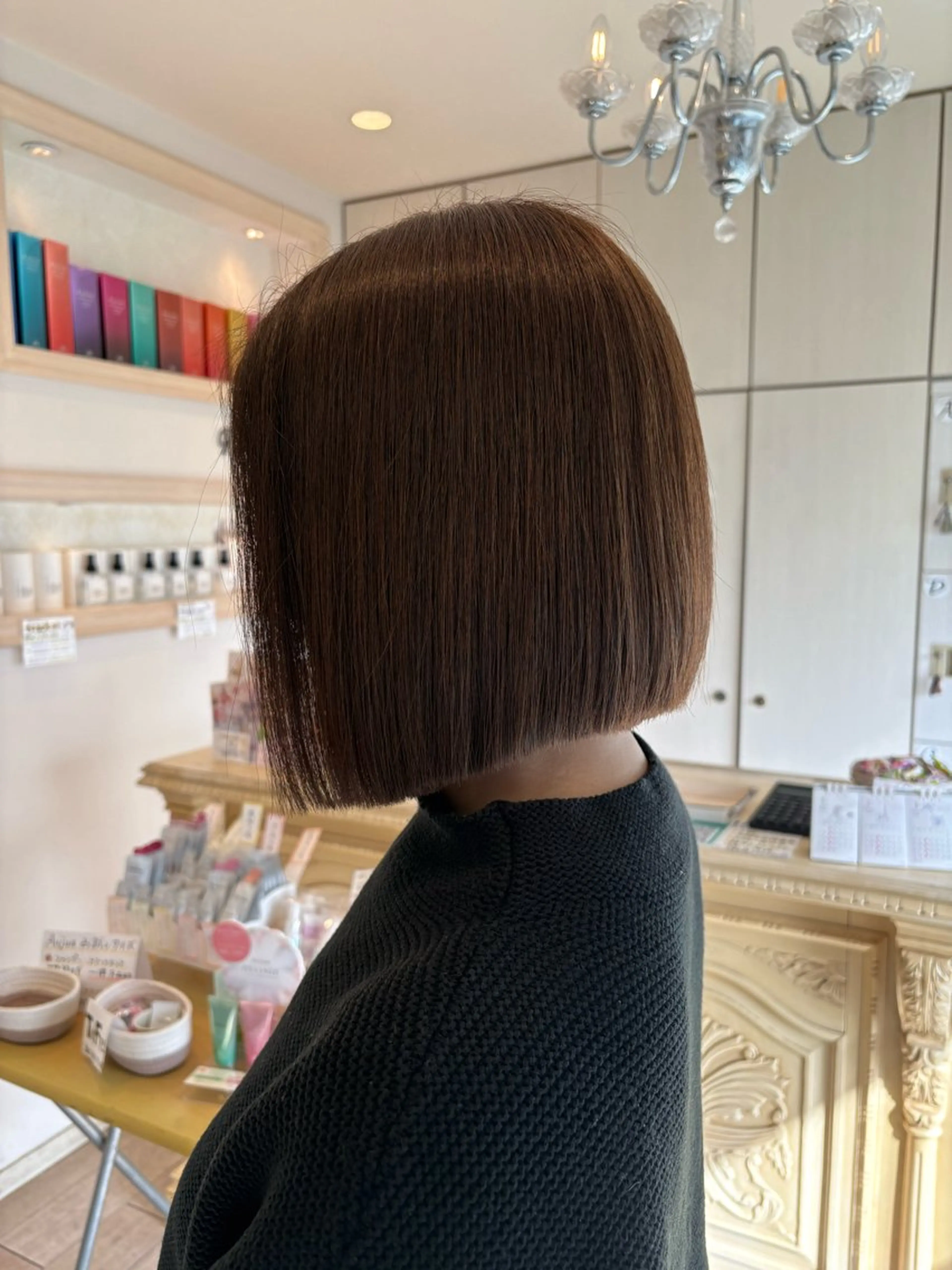 【朝のセットを楽にしたい方に】🌷カット+縮毛矯生🌷の写真