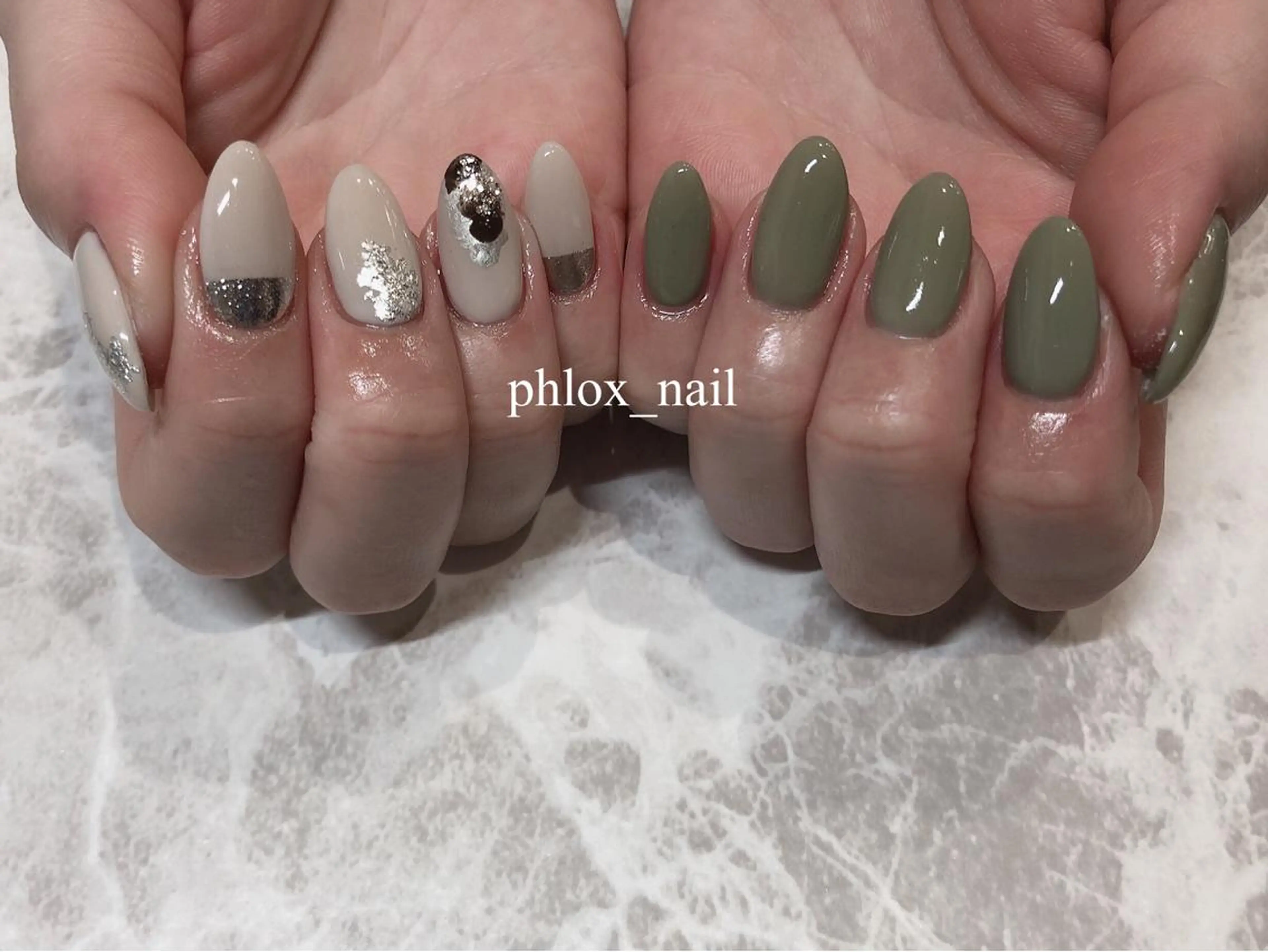 ネイル s/w ＿shokoのネイルデザイン