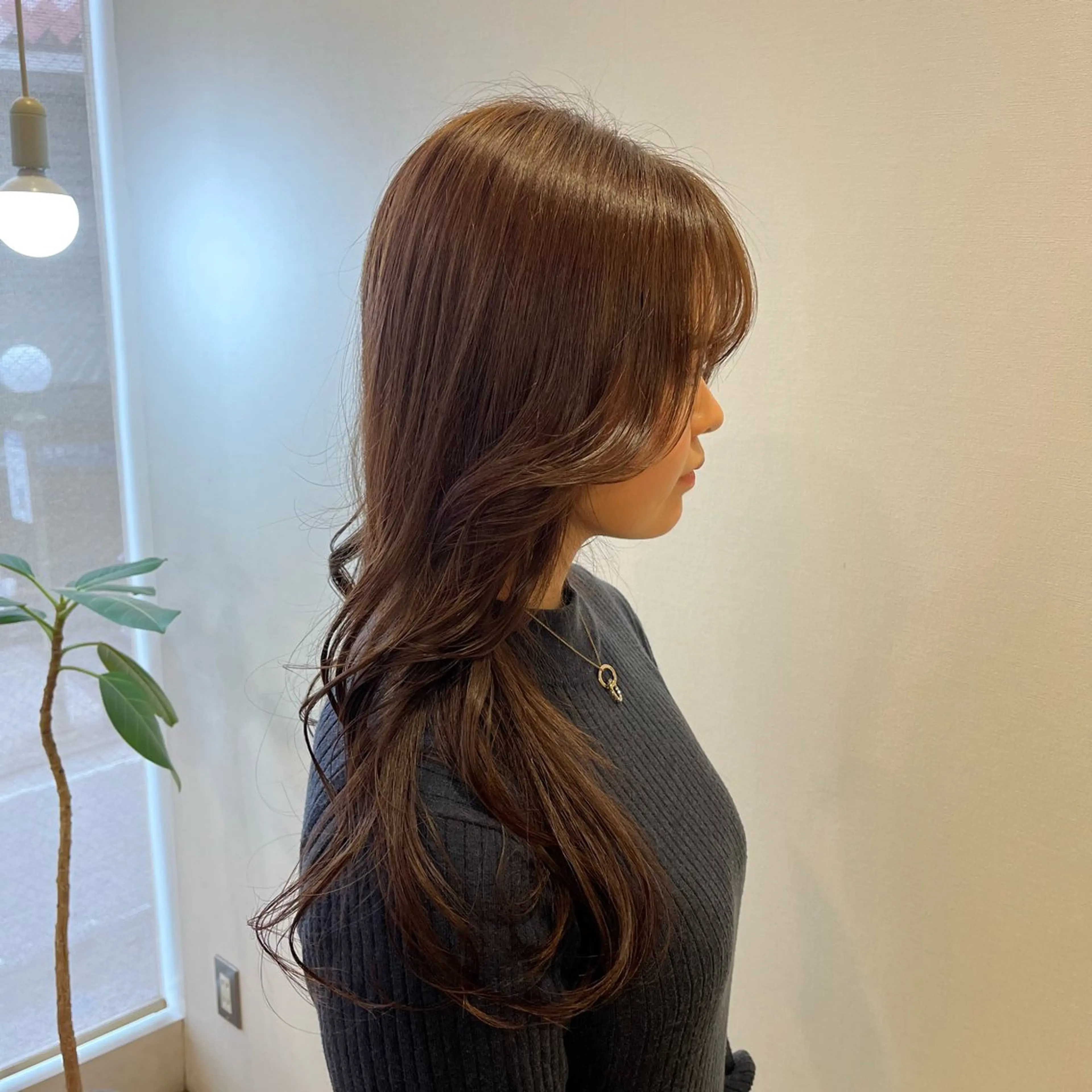 ロング anon所属・田中 結月のヘアスタイル