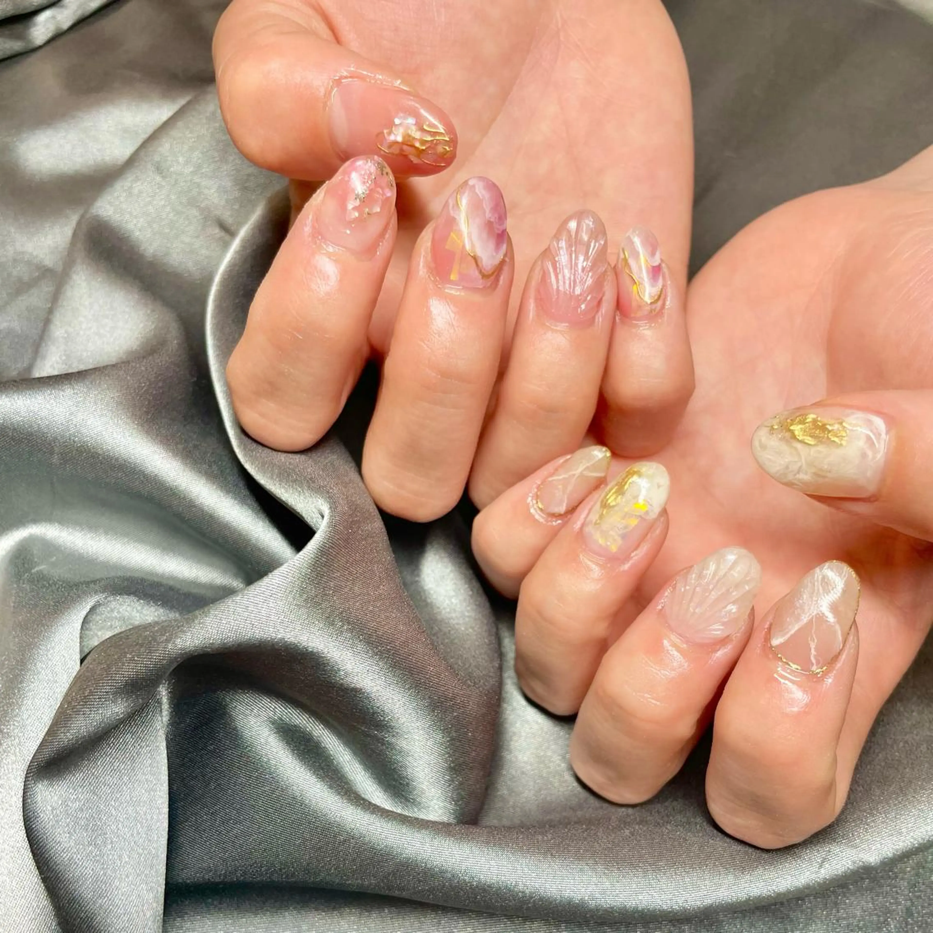 ミディアム カラー パーマ ヘアアレンジ メンズ キッズ ネイル マツエク・マツパ アイブロウ nail&eye Aoのマツエク・マツパデザイン