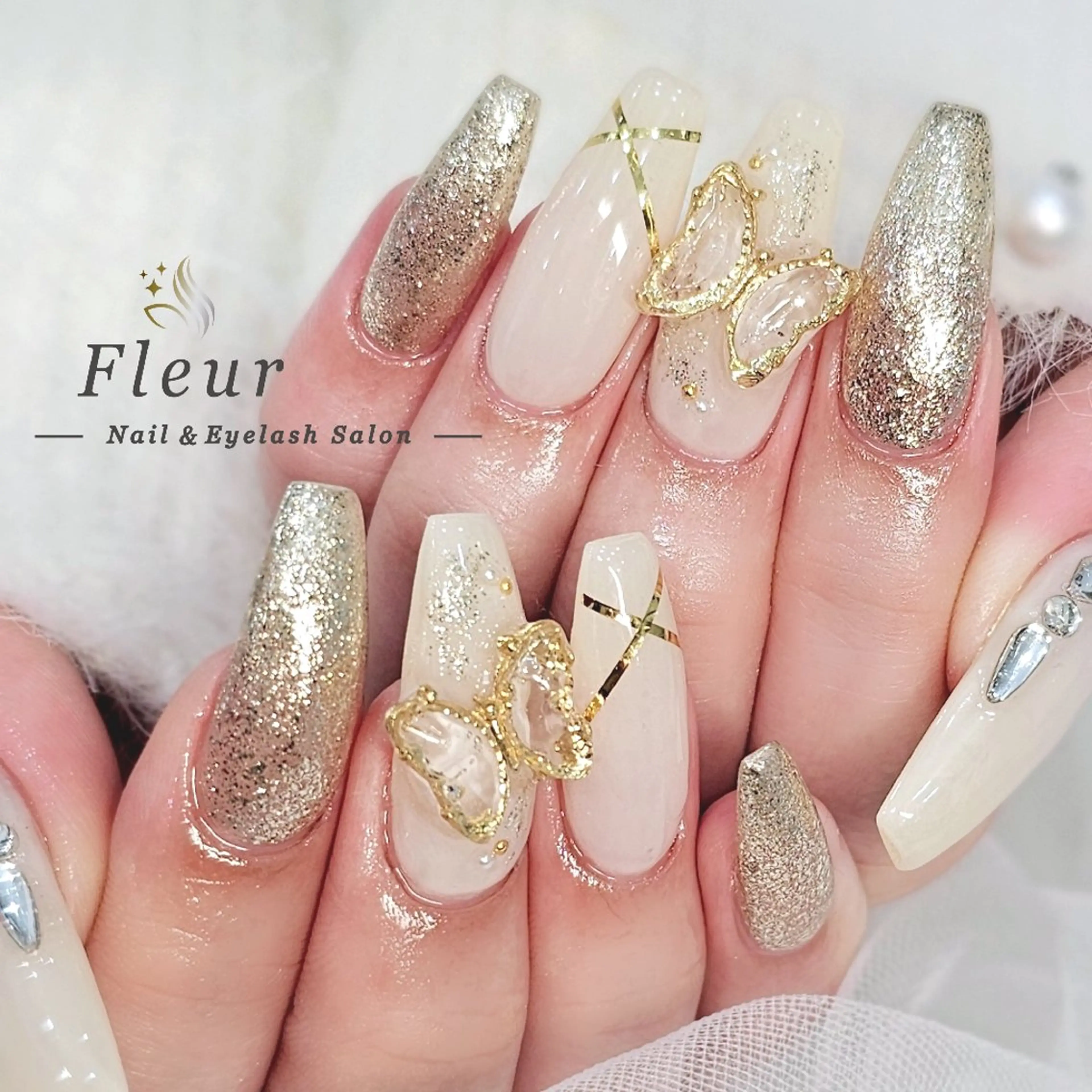 ネイル nail&eye ♡Fleur♡のネイルデザイン