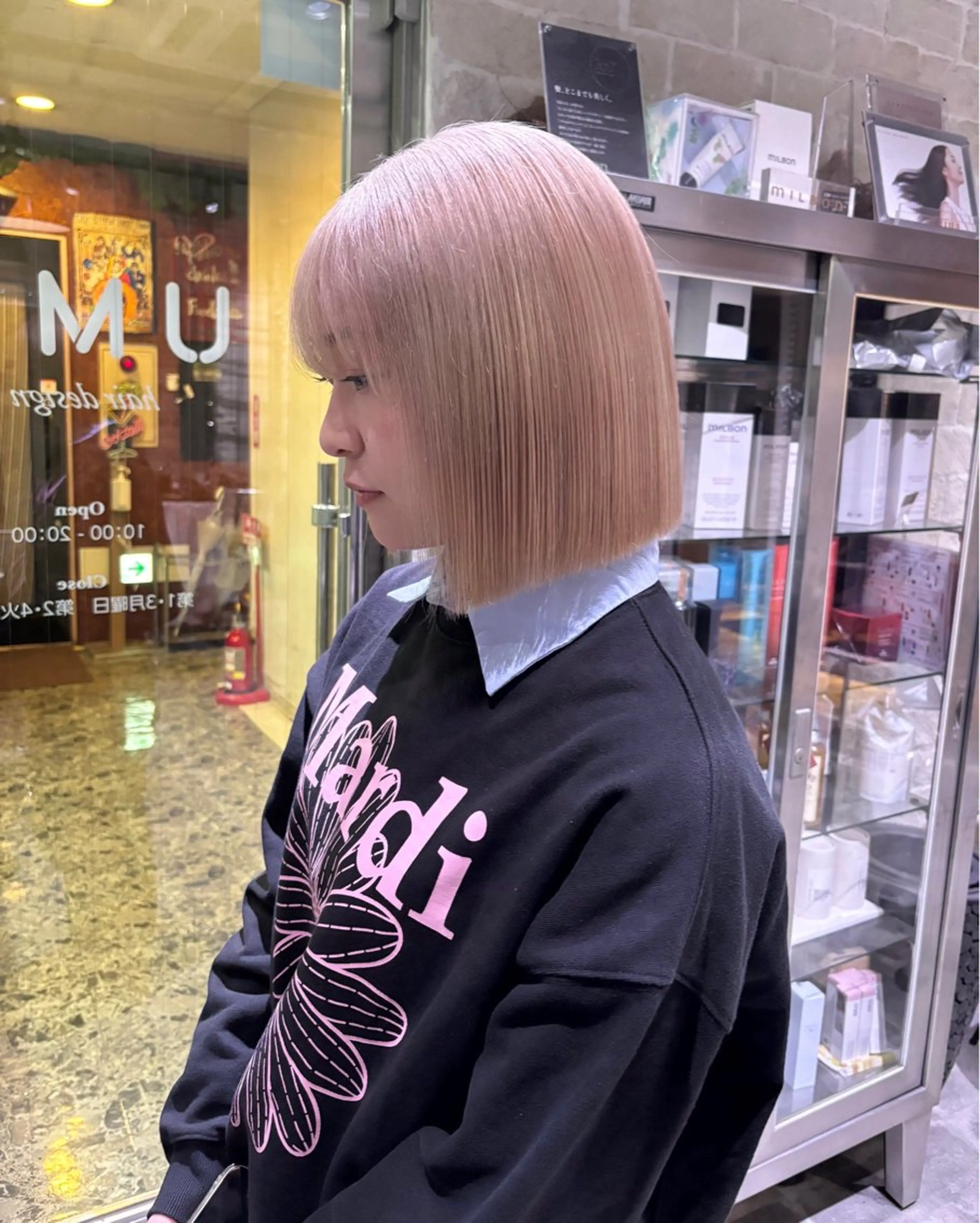 カラー カット ヘアカラー AYANE 韓国ヘア /レイヤーカットのヘアスタイル