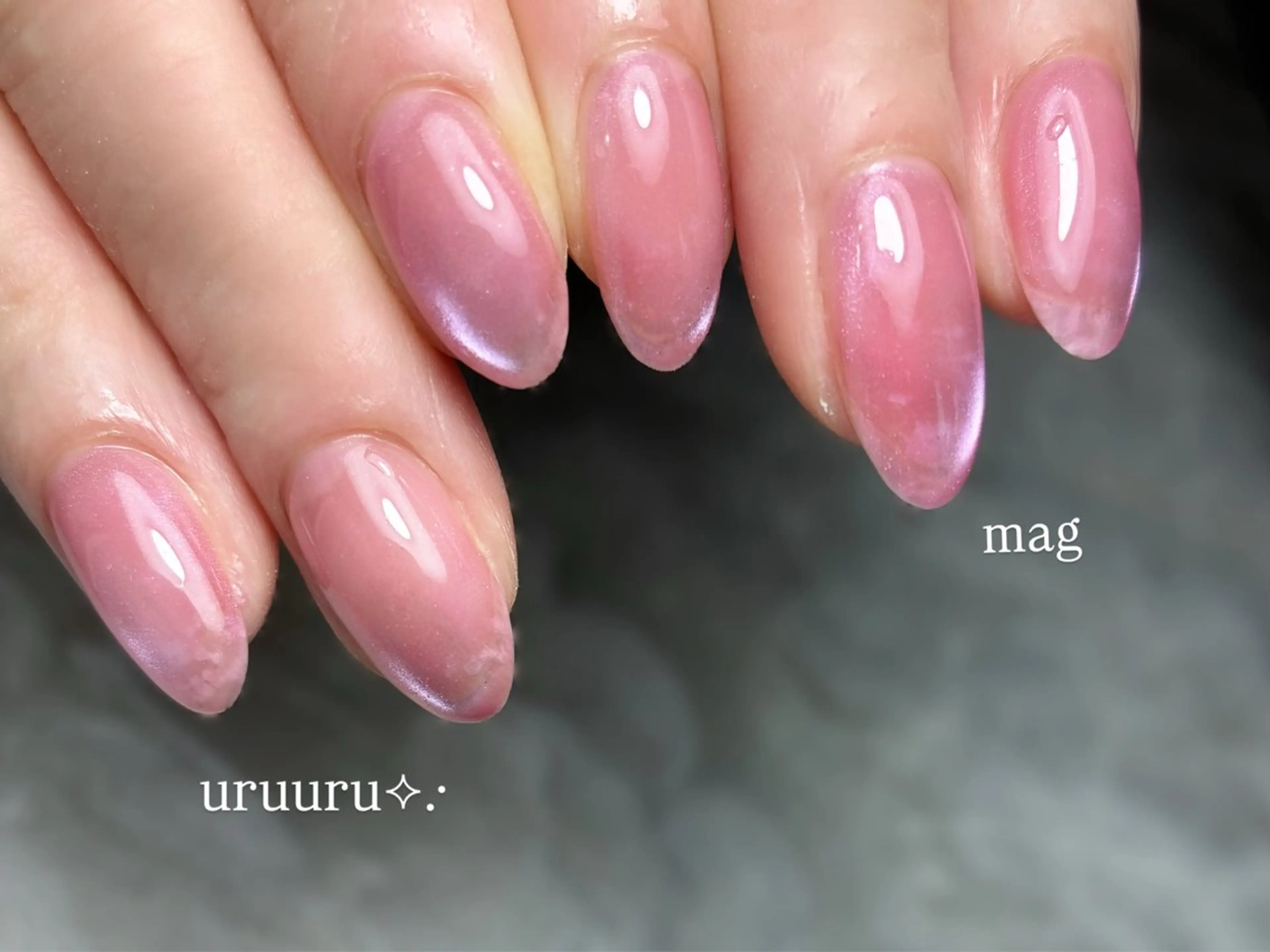 【AYA担当】hand/マグネットネイルの写真