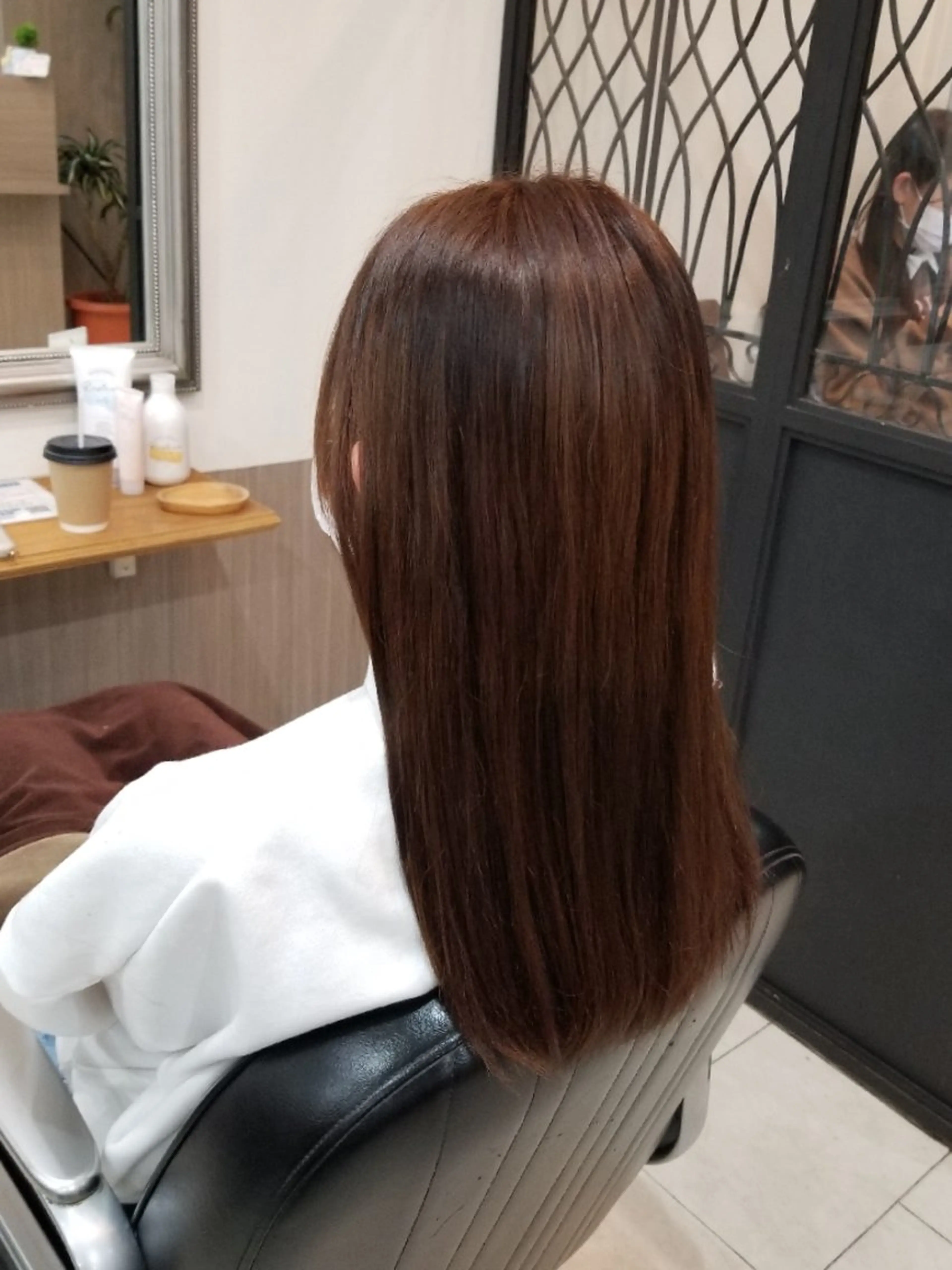 カラー ヘアカラー 暖色🍎透明感カラー 🩵小林かりんのヘアスタイル