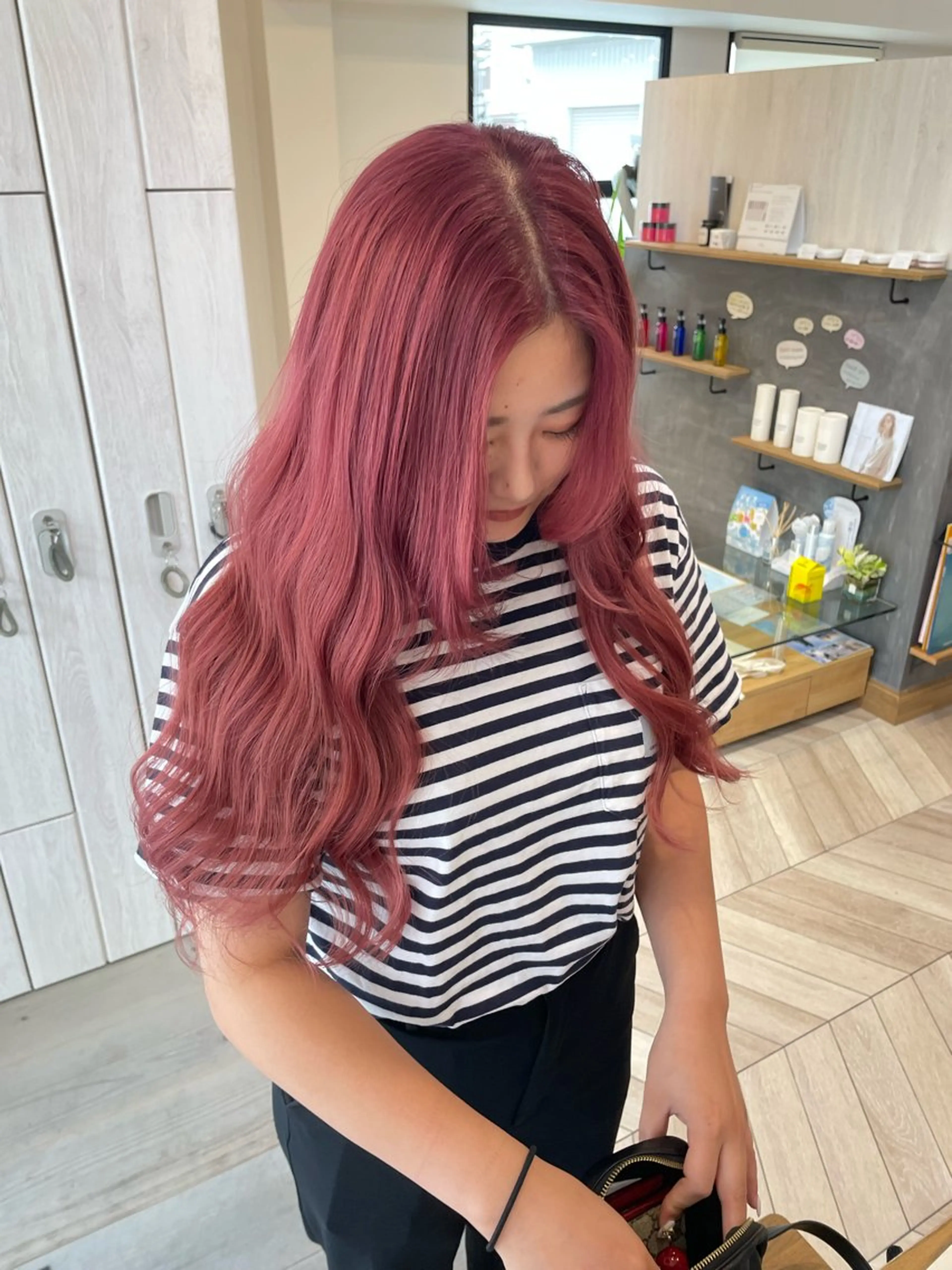 ロング 永井 瑞穂のヘアスタイル