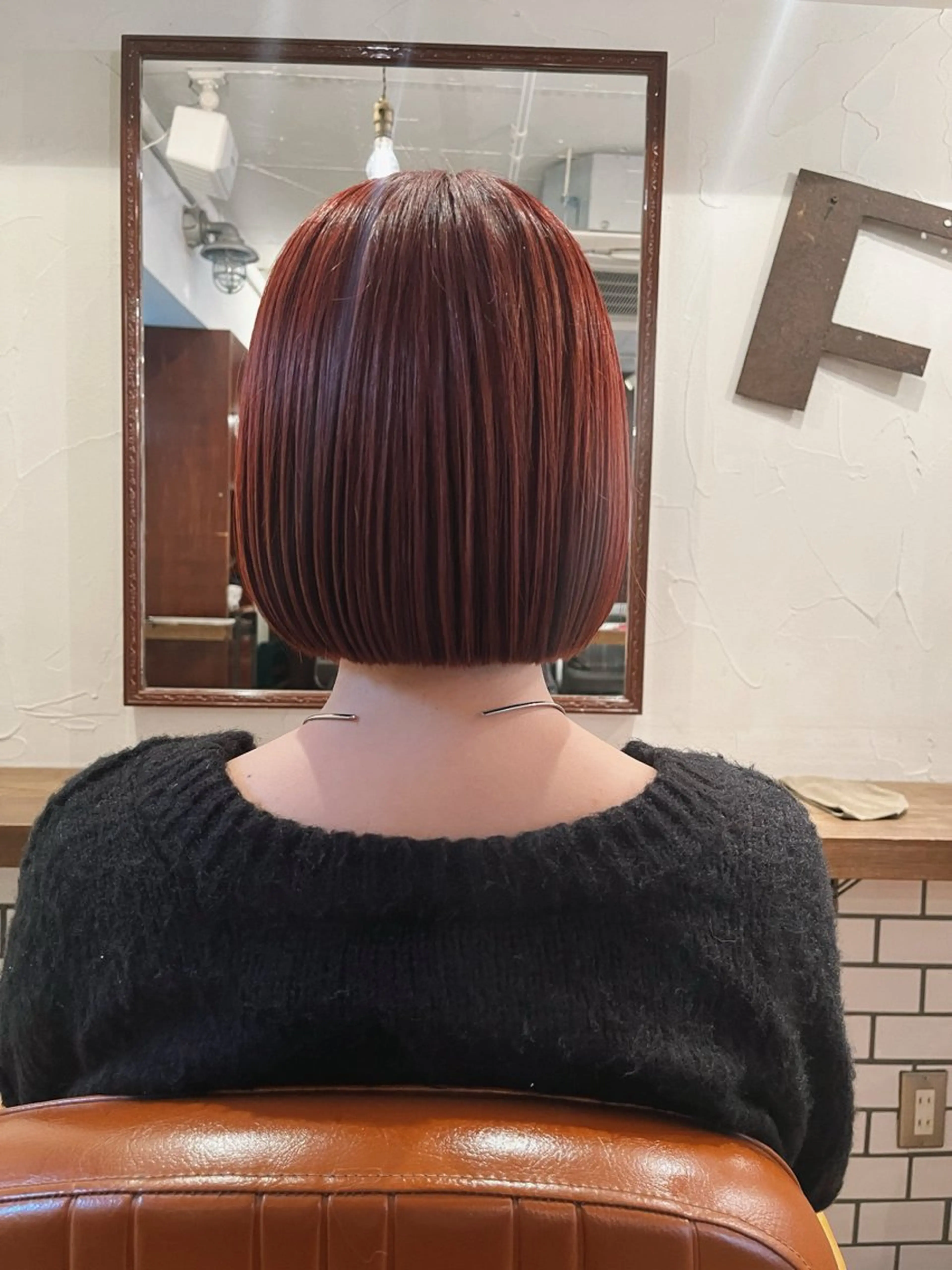 ショート カラー ボブ 🧸メンズカット 🧸conatsuのヘアスタイル