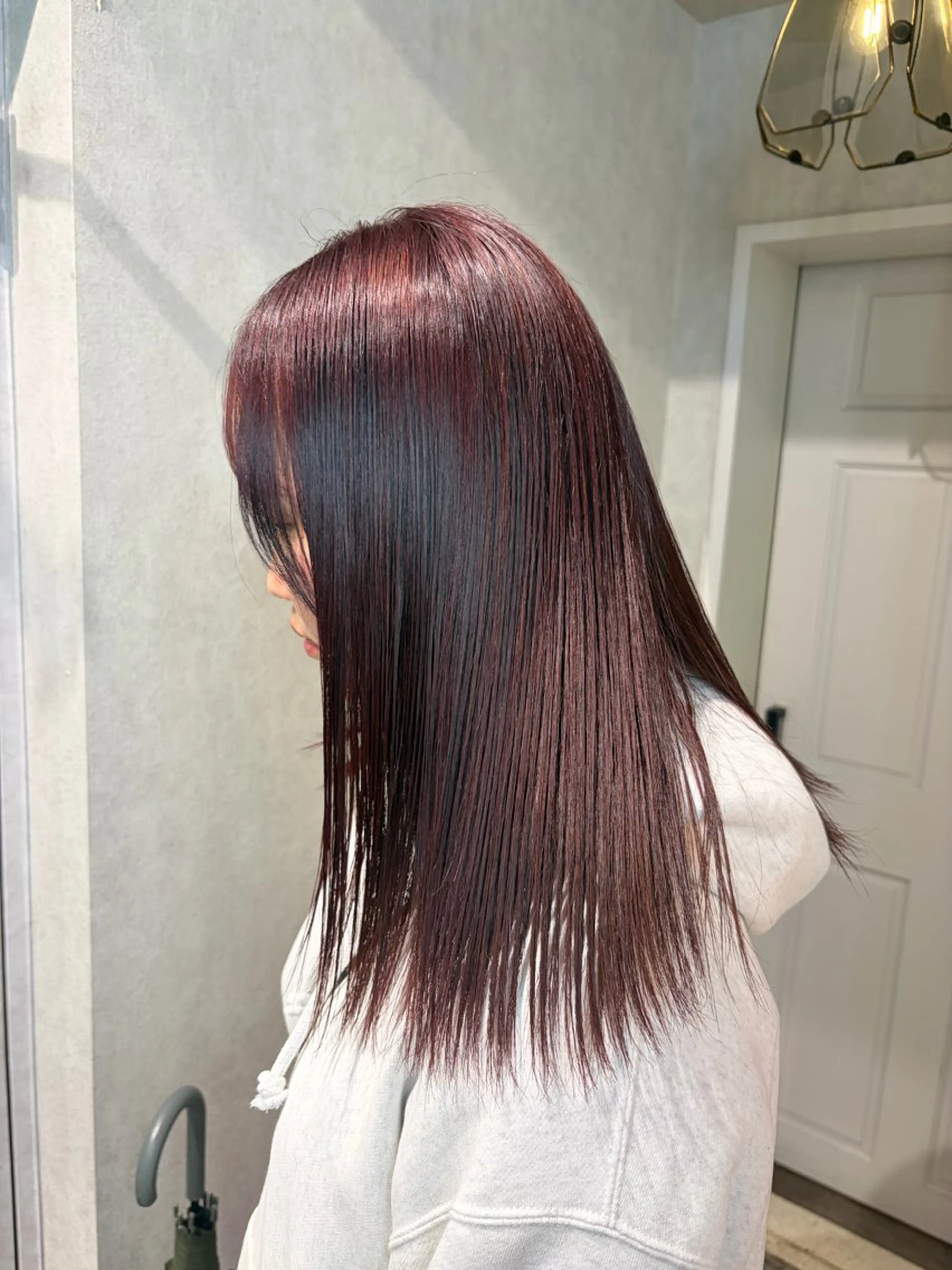 カラー ヘアカラー トリートメント 派手髪ハイトーン💛 ネイル💅まりなのヘアスタイル