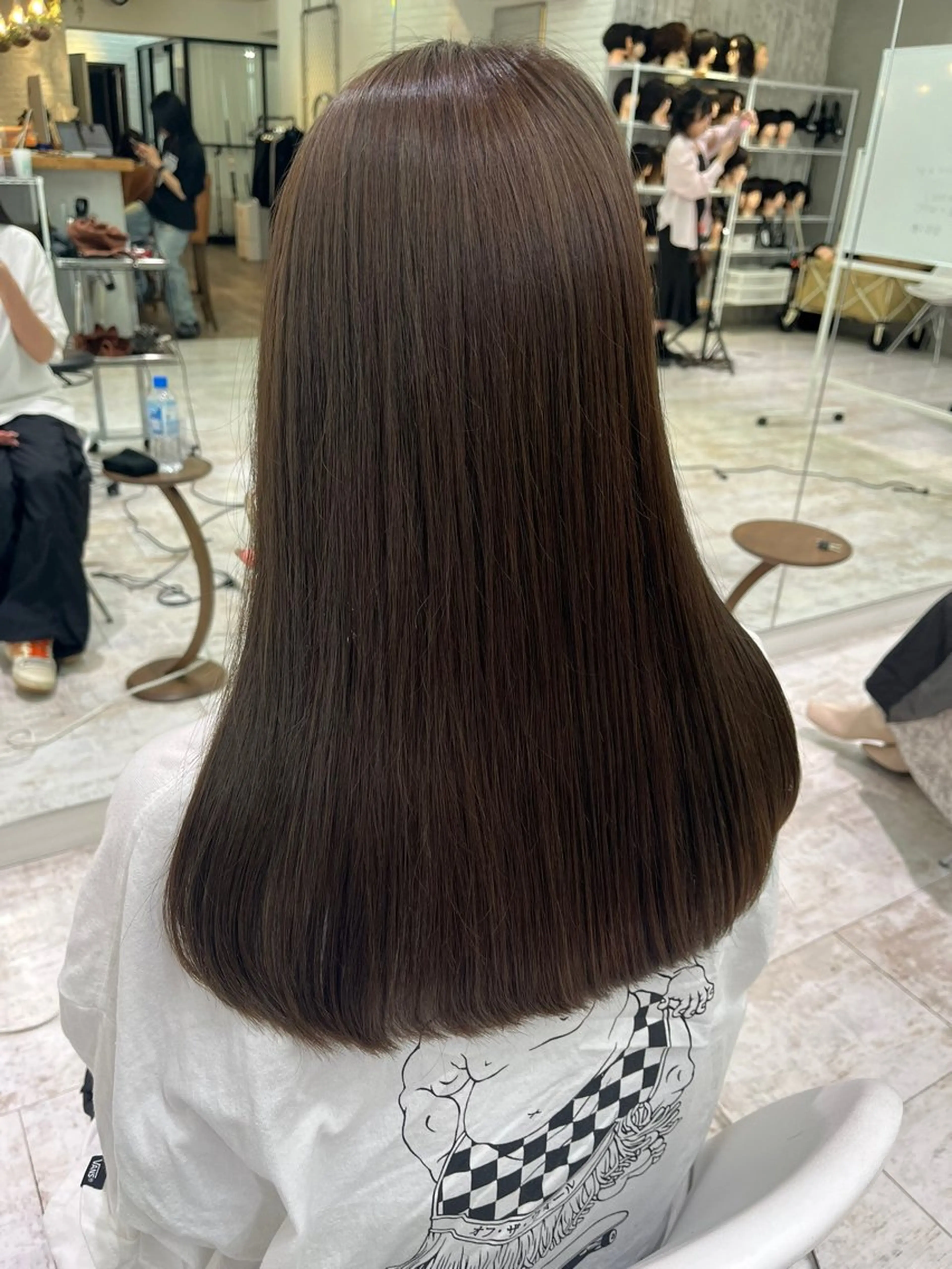 セミロング Luce川崎所属・飯川 世那のヘアスタイル