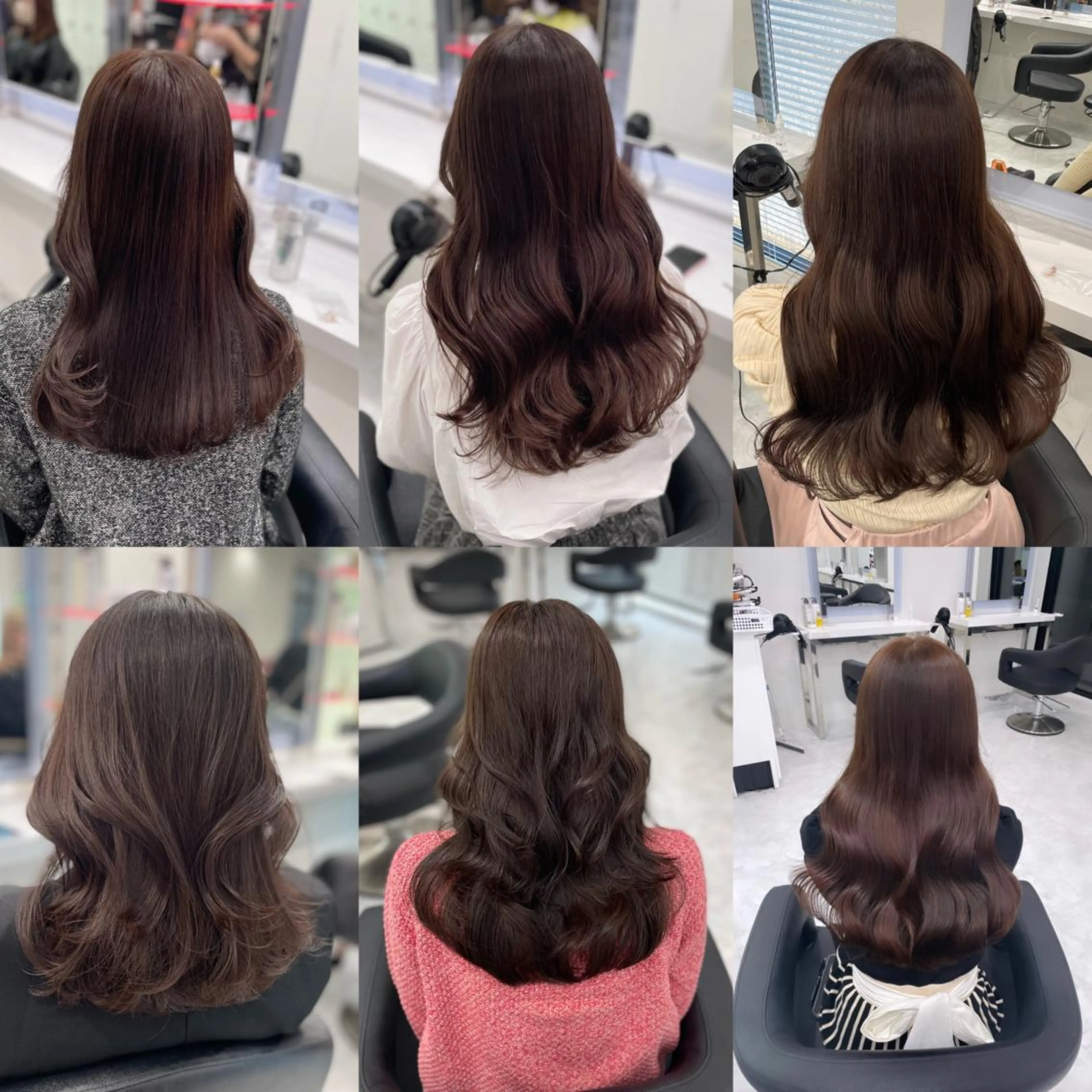 セミロング カラー ヘアアレンジ Ella所属・nana【艶髪】/ レイヤー/縮毛矯正のヘアスタイル