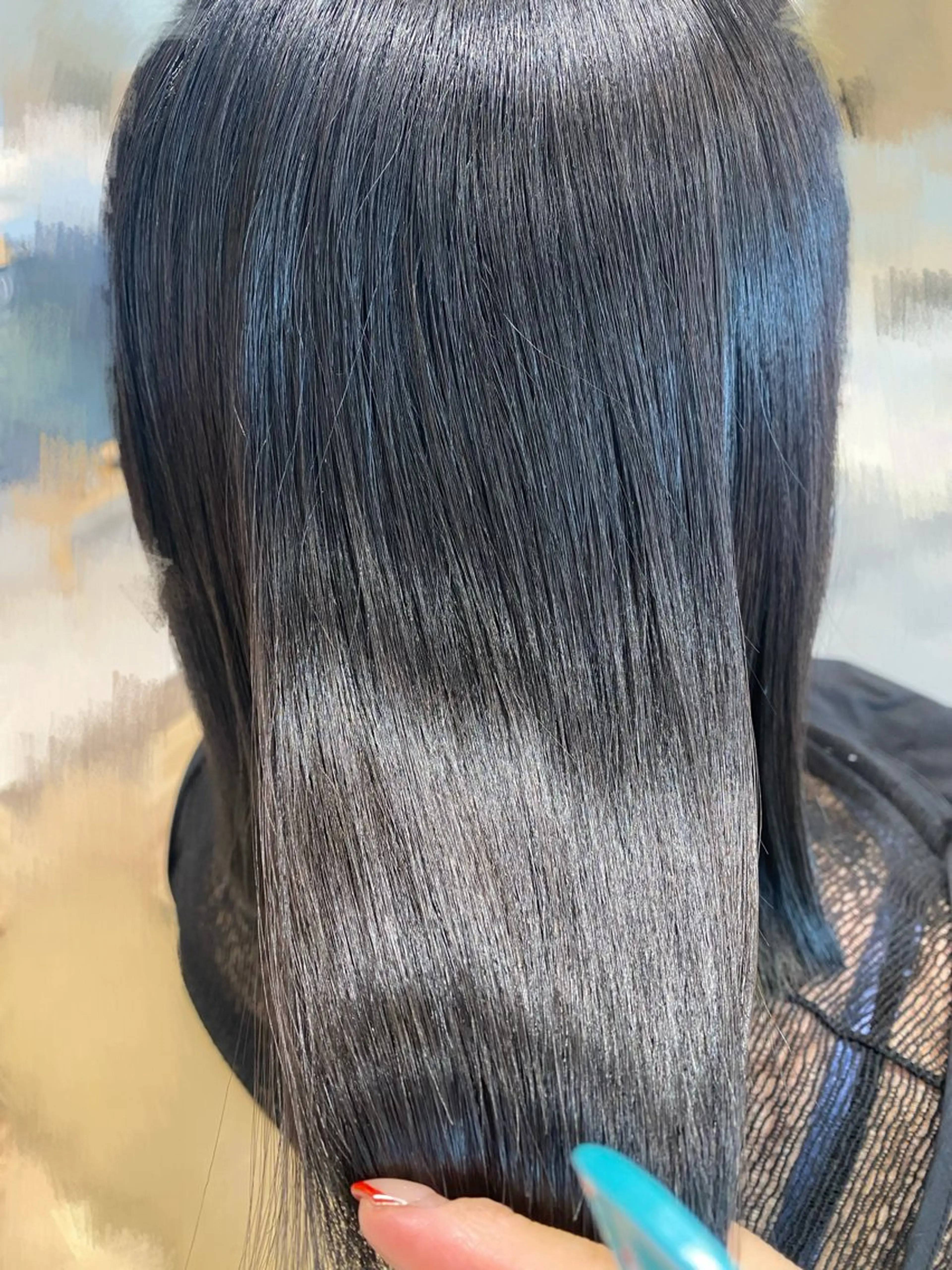 カット+縮毛矯正の写真