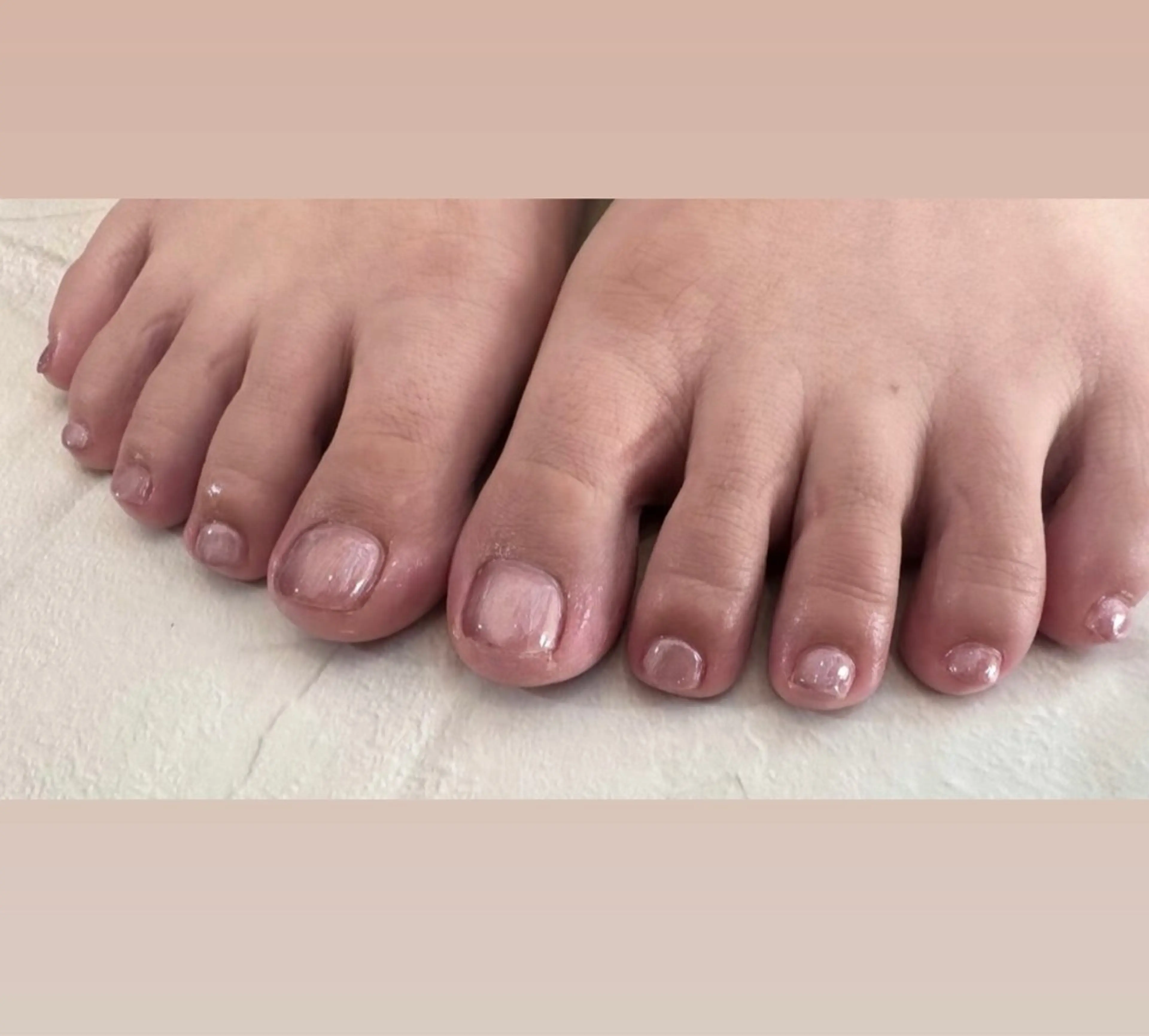 foot ワンカラーの写真