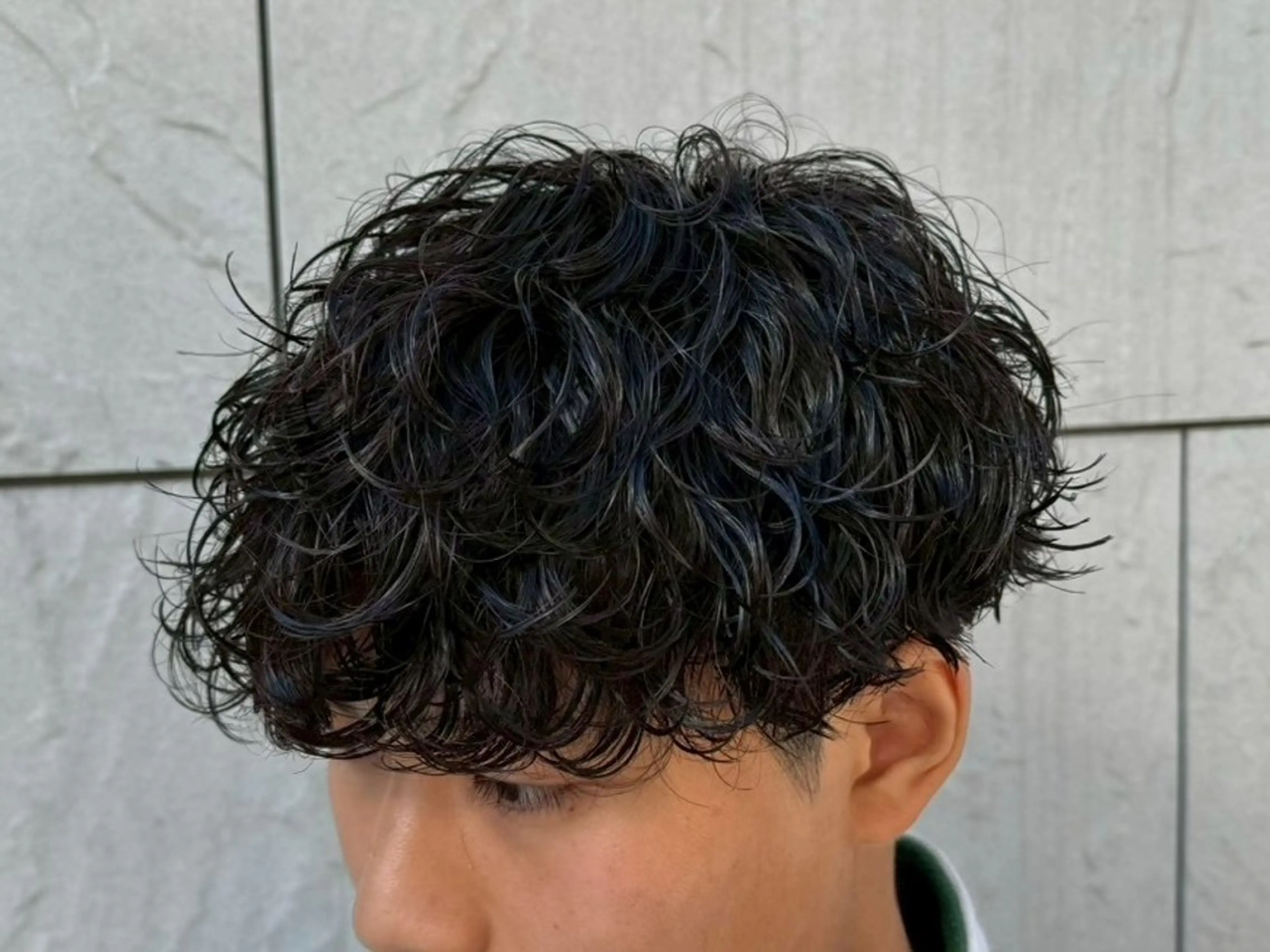 パーマ メンズ 深野 ちさとのヘアスタイル