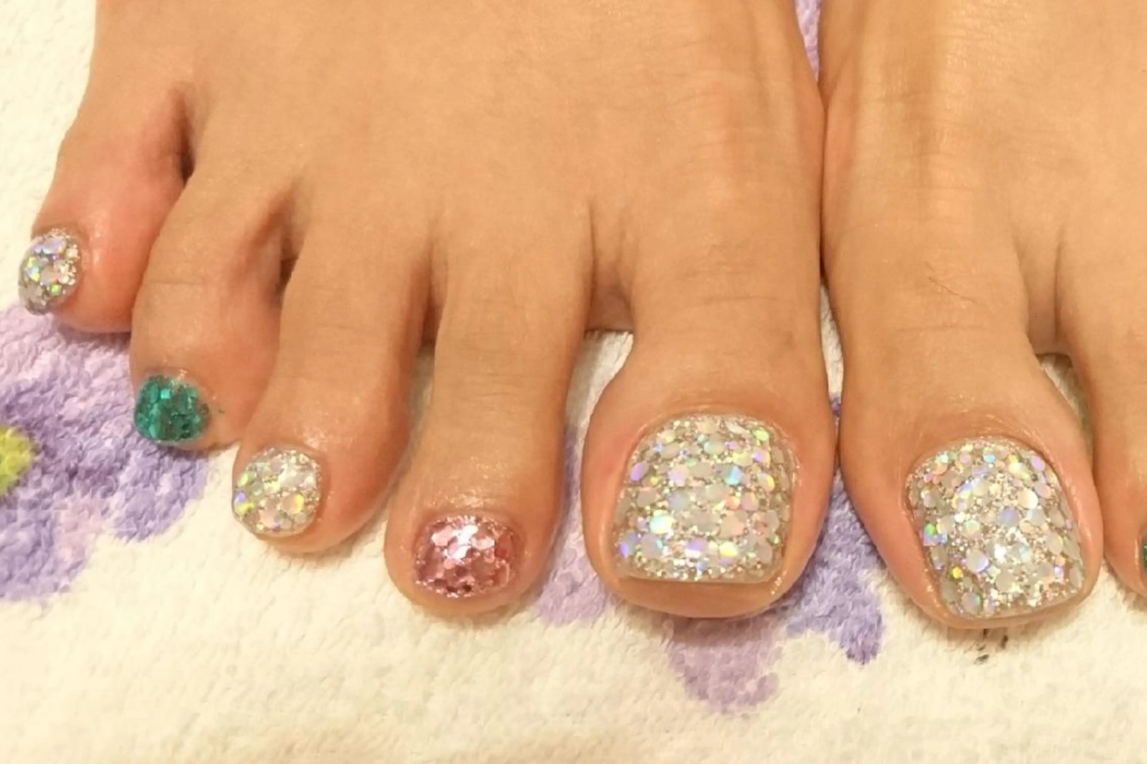 ネイル アートネイル フットネイル ジェルネイル あんきち    のネイルデザイン