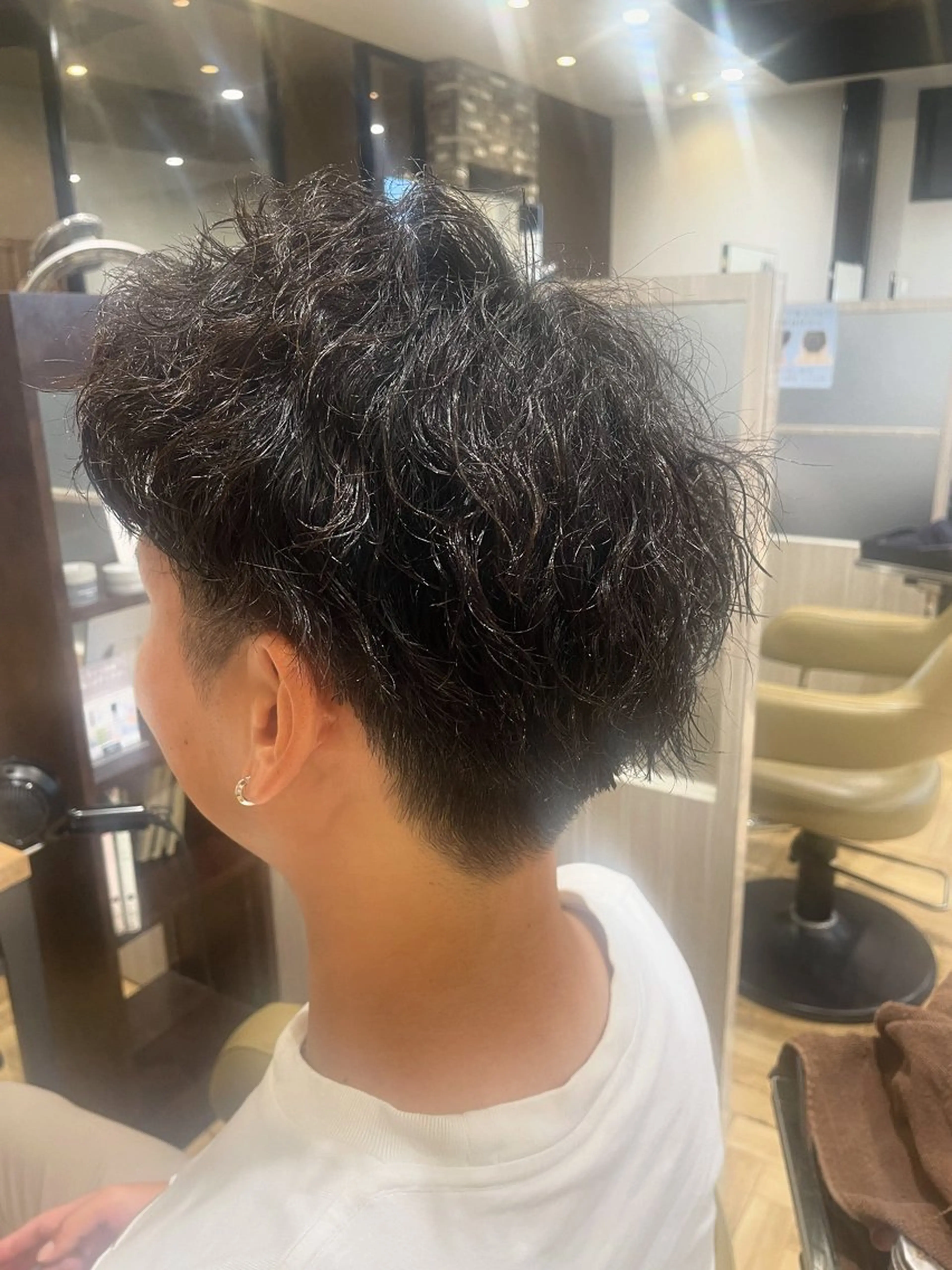 パーマ カット パーマ 中村 誠也のヘアスタイル