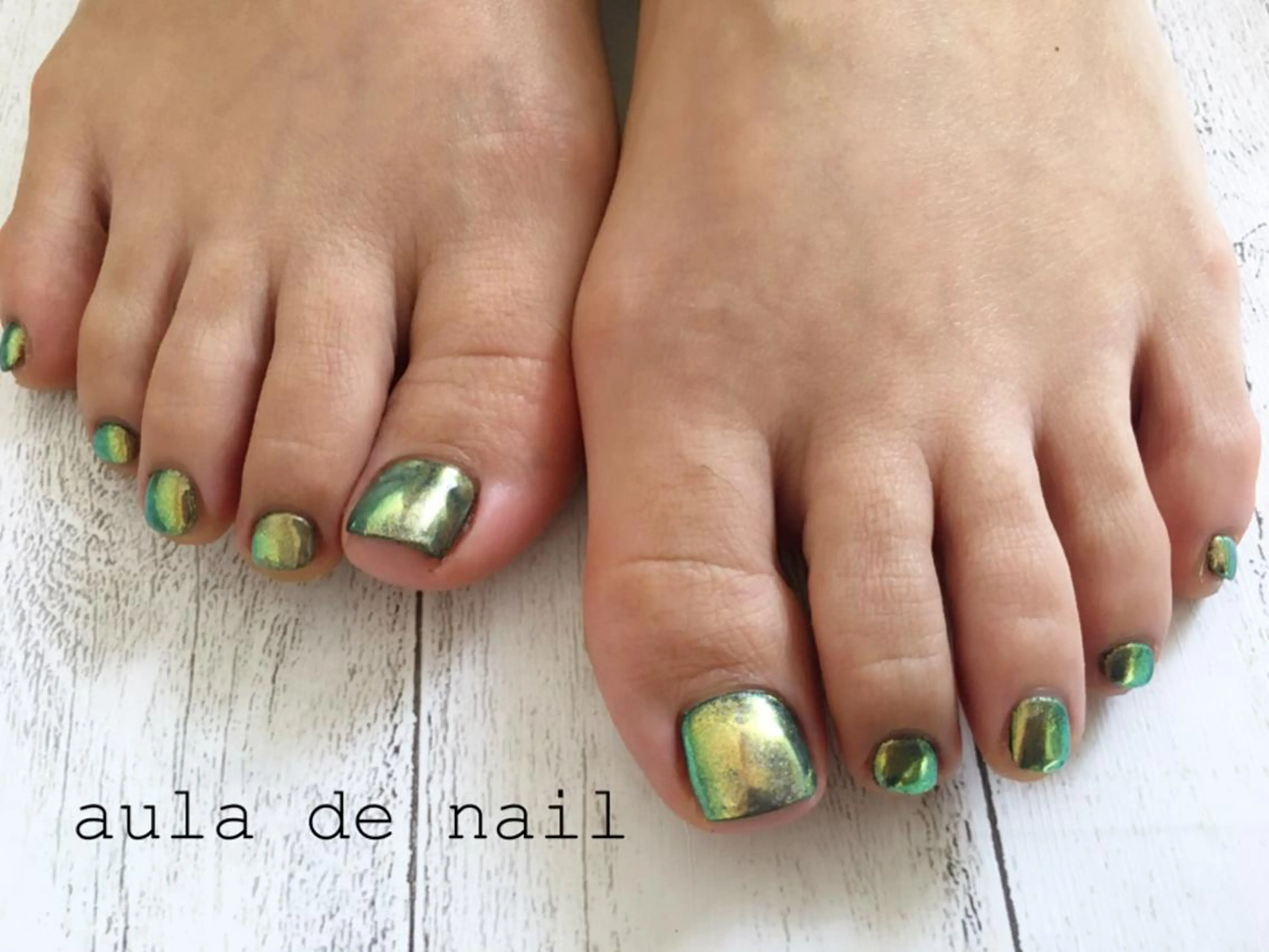 ネイル フットネイル auladenail アウラデネイルのネイルデザイン