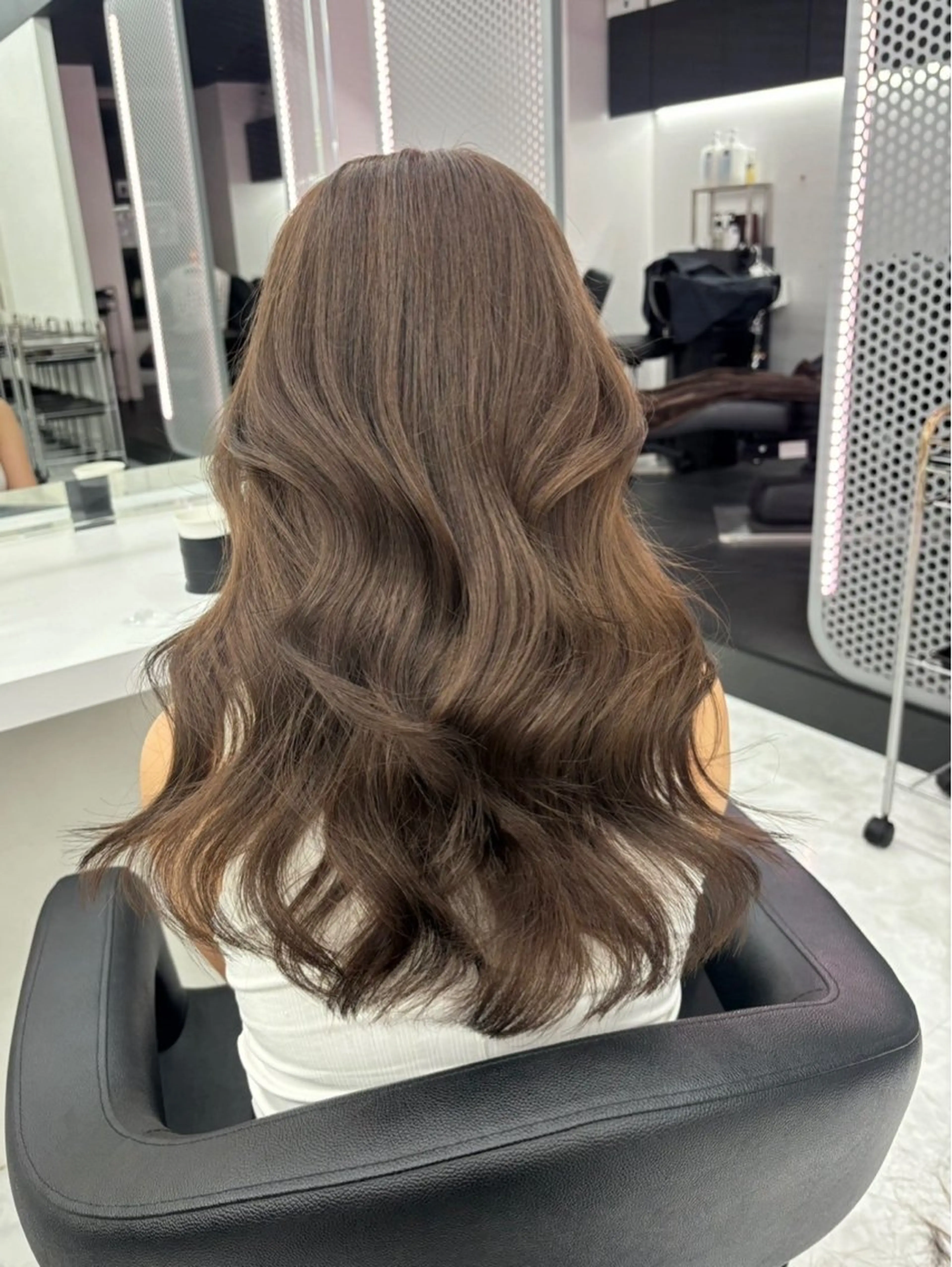 🥀まろやかな透け感ヘア🥀ブリーチなし透明感ダブルカラー＋オリジナルトリートメントの写真