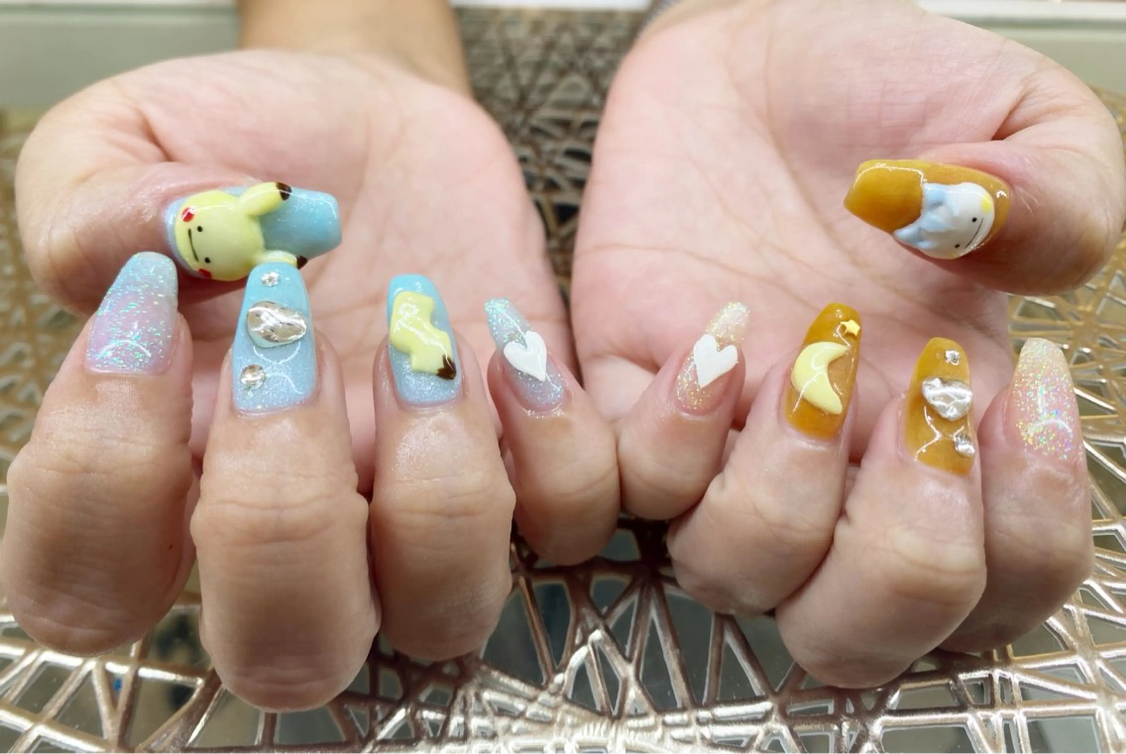 ネイル 持ち込み ハンドネイル ネイルサロン nail_upのネイルデザイン