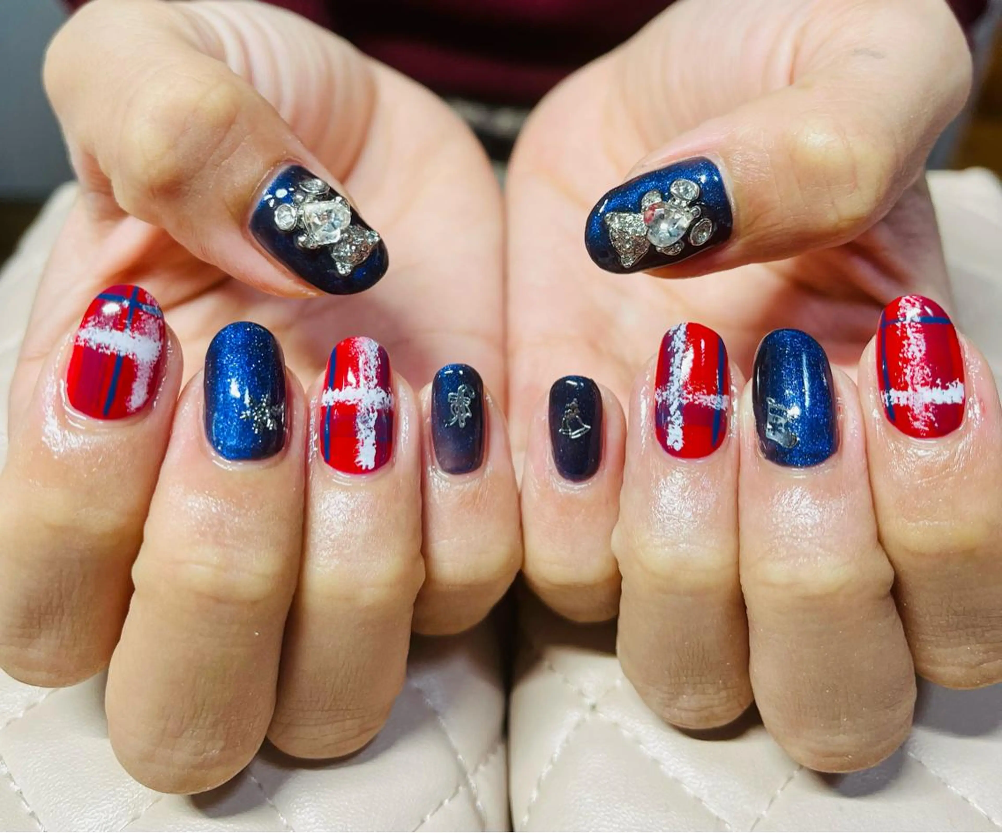 ネイル goldgleams ちなのネイルデザイン