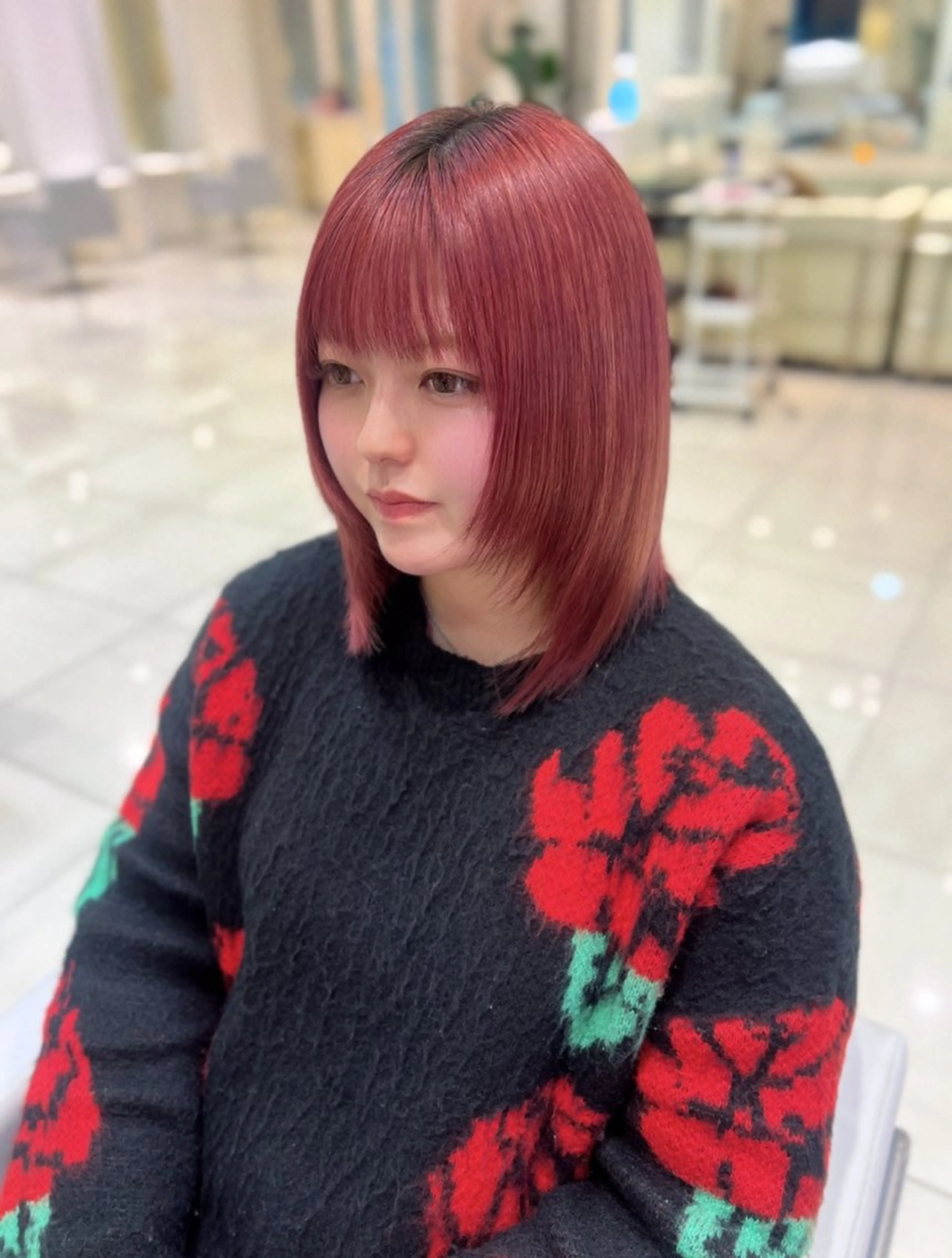 ミディアム カラー Ash 銀座店所属・銀座/カラー 🎀momo🎀のヘアスタイル