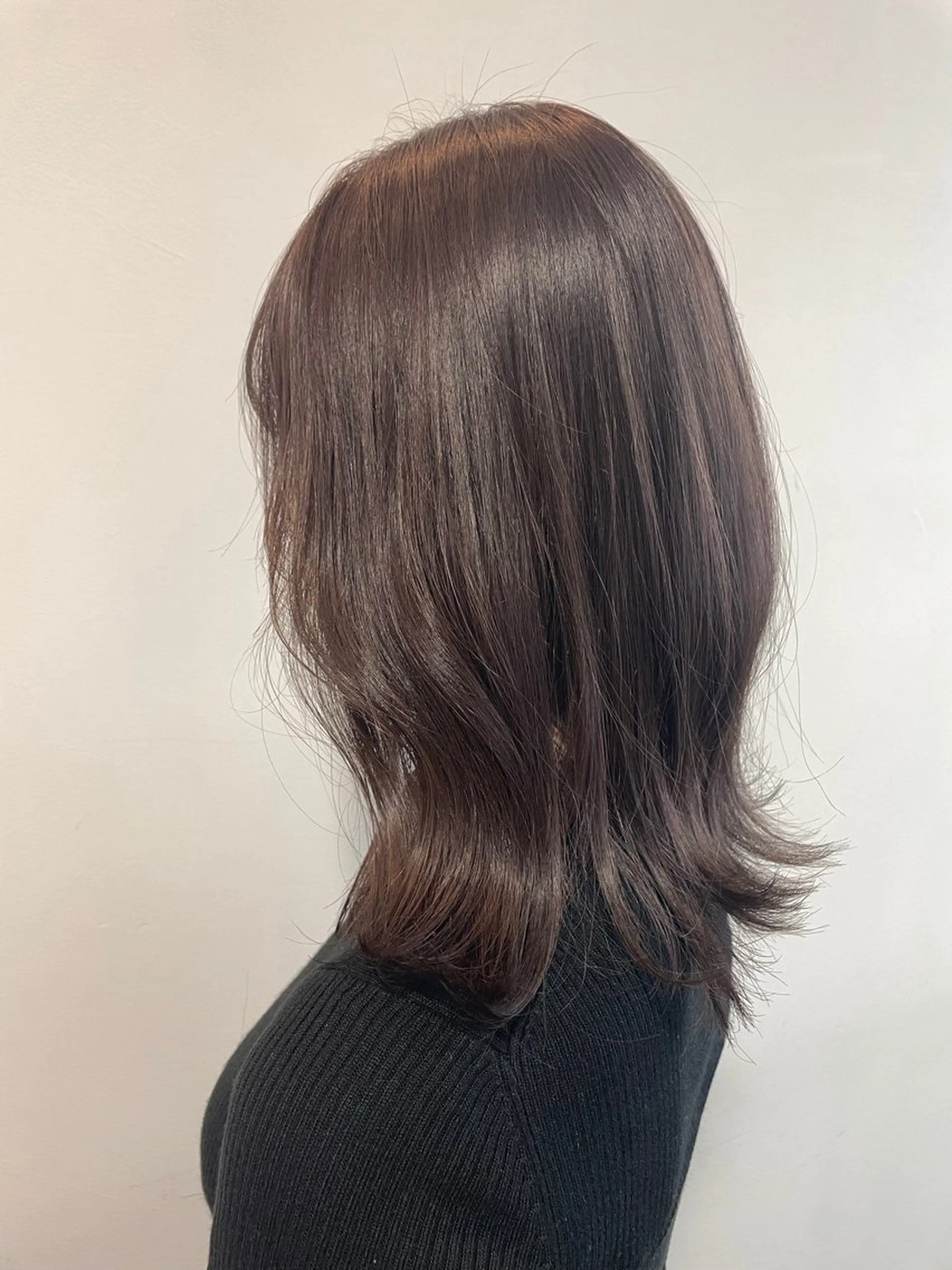 ミディアム カラー カット ヘアカラー ショート ボブ✂︎ 髙梨  遥のヘアスタイル