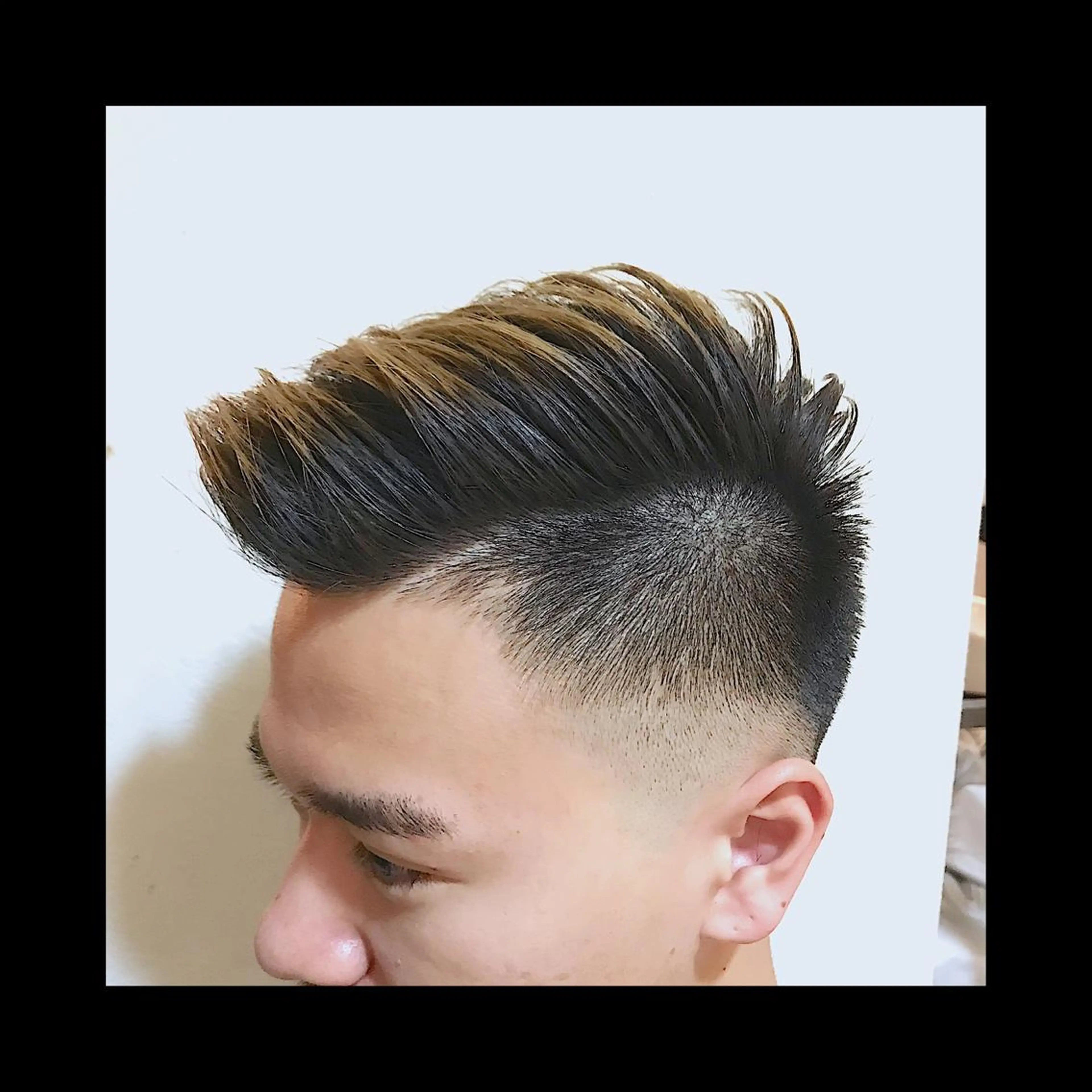 ショート メンズ トリートメント 及川シゲル 髪質改善講師のヘアスタイル