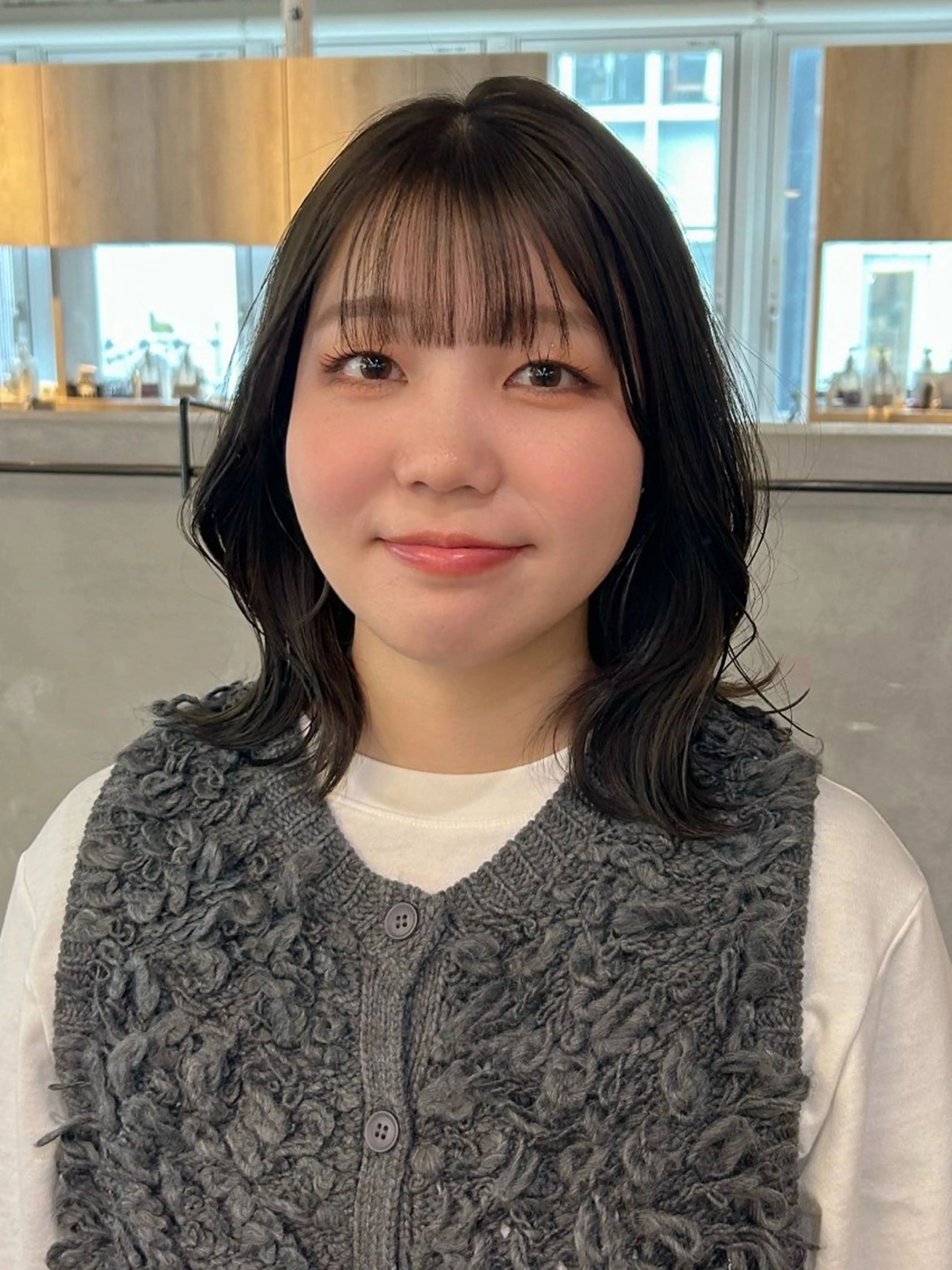 ミディアム カット MASHU chayamachi店所属・梅田美容室/美髪 /sayaのヘアスタイル