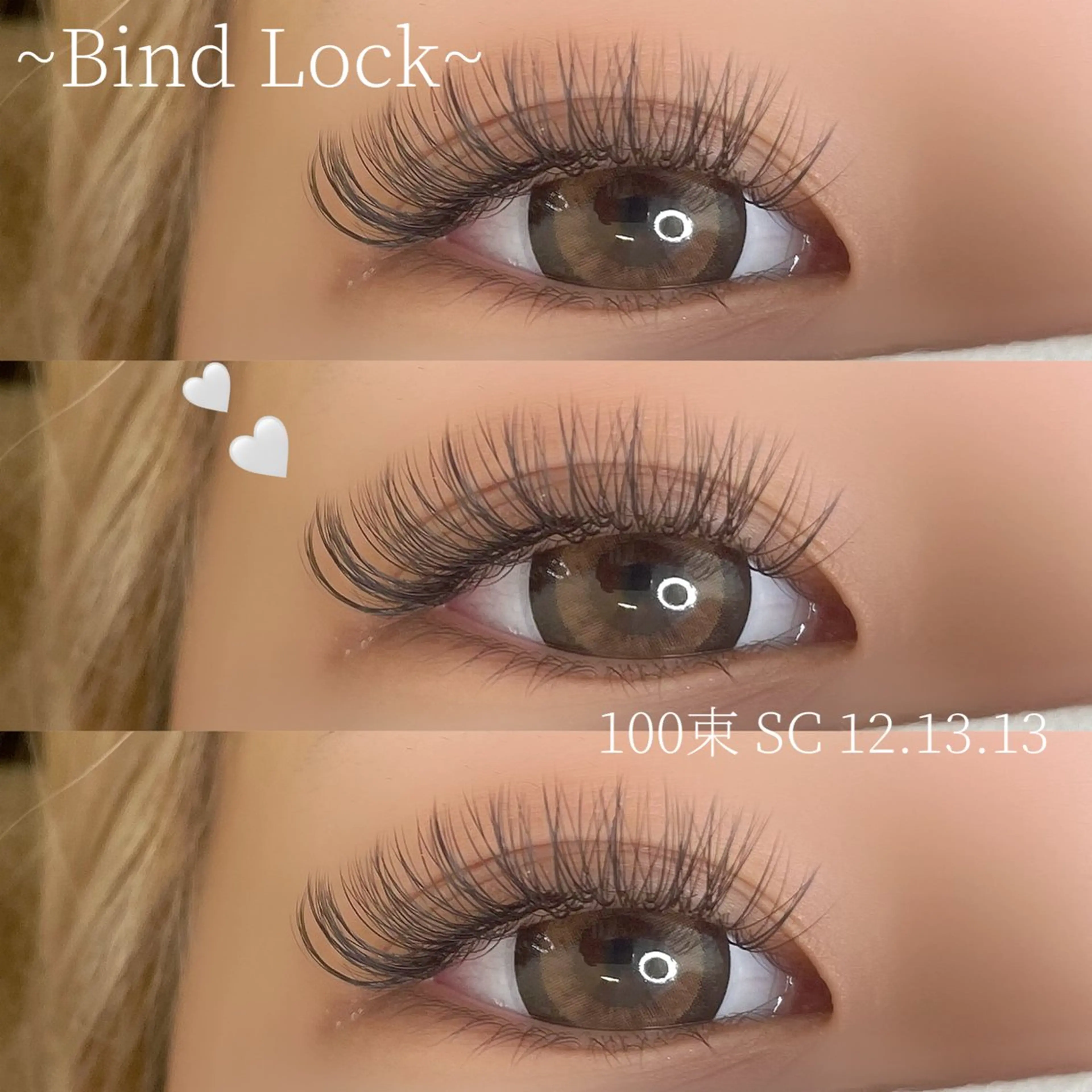 マツエク・マツパ バインドロック y'sbeauty 🎀なかにし🎀のマツエク・マツパデザイン