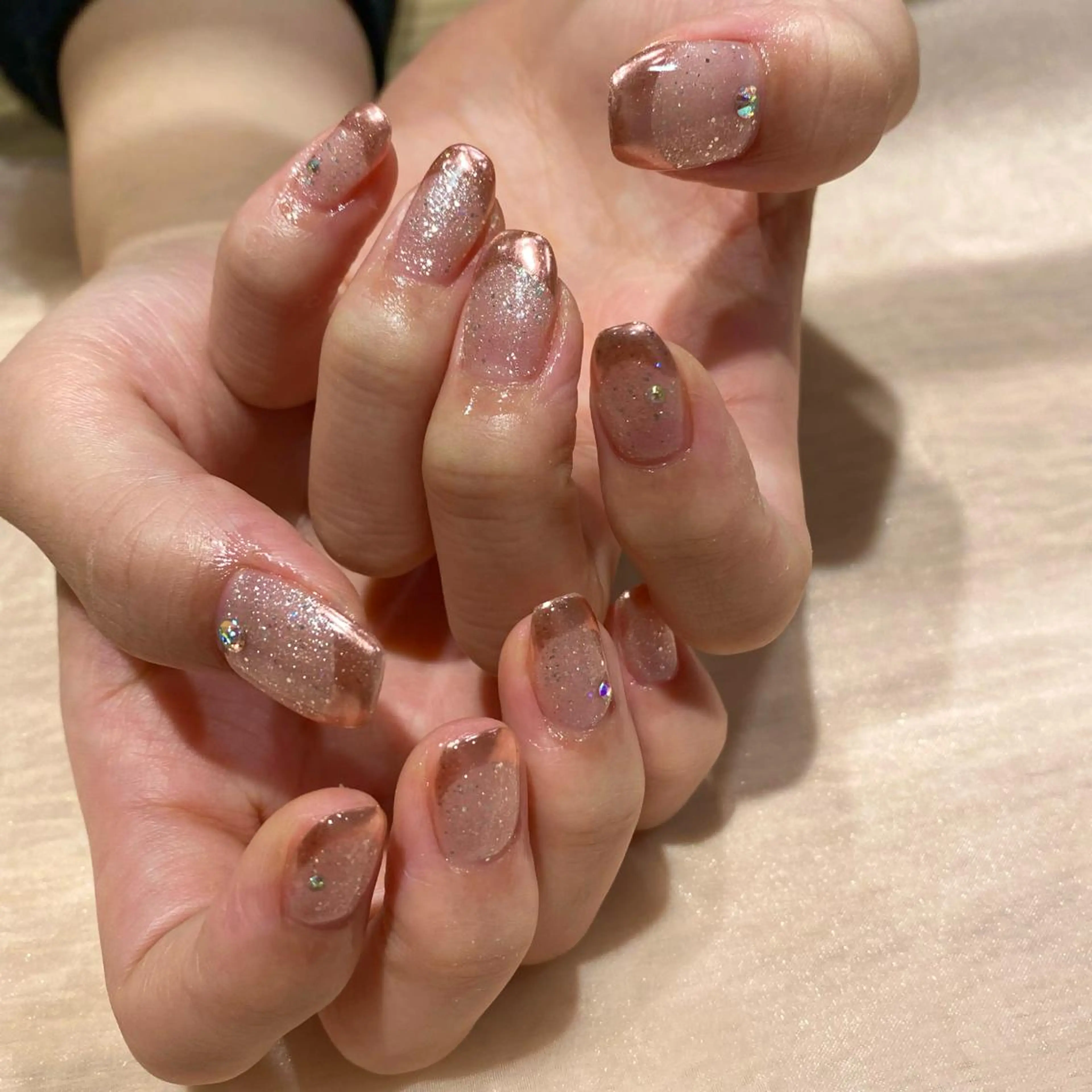 ネイル ニュアンスネイル ハンドネイル RINO AMANE nailのネイルデザイン