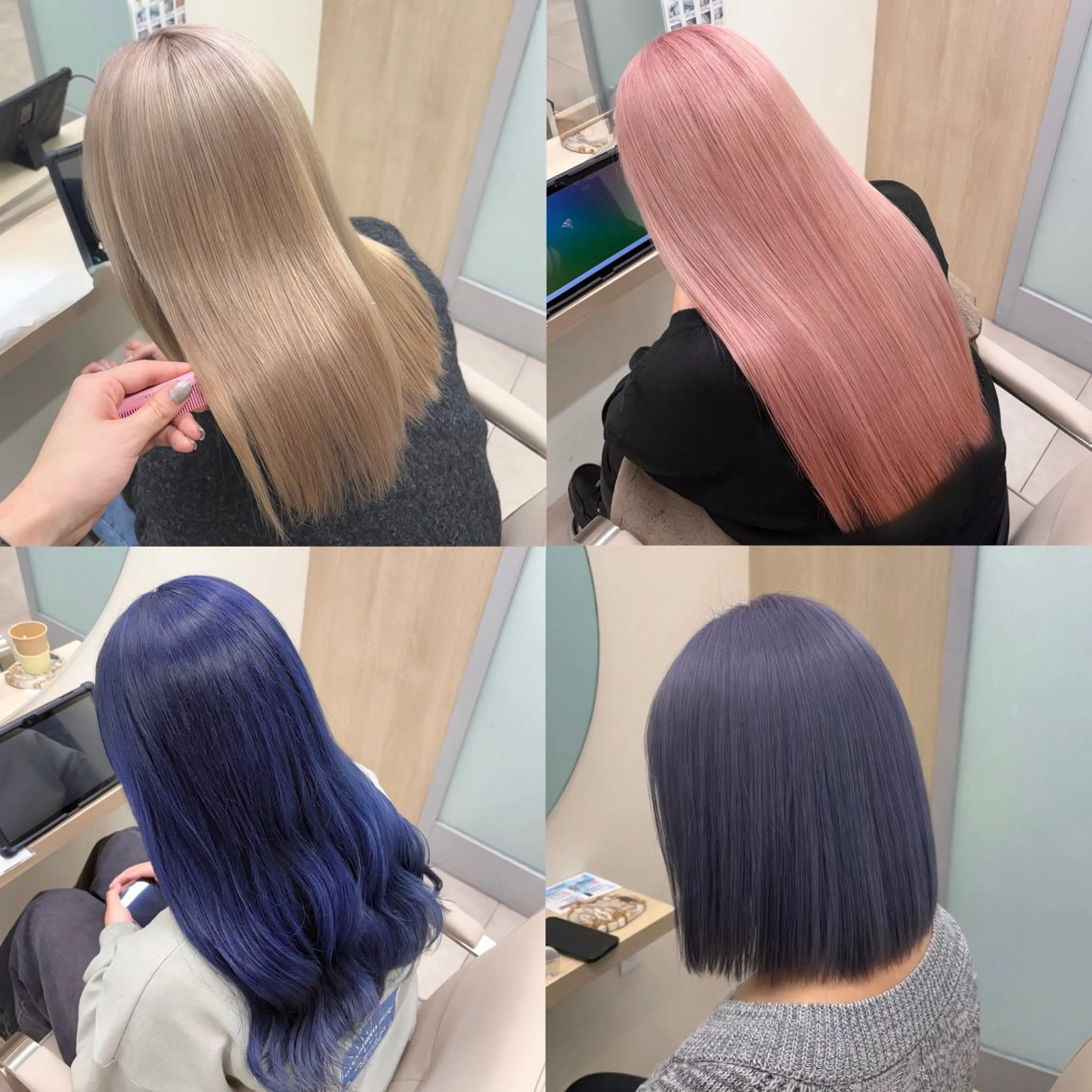 カラー ヘアカラー Uni江坂所属・咲羽/ カラーモデル🌀のヘアスタイル