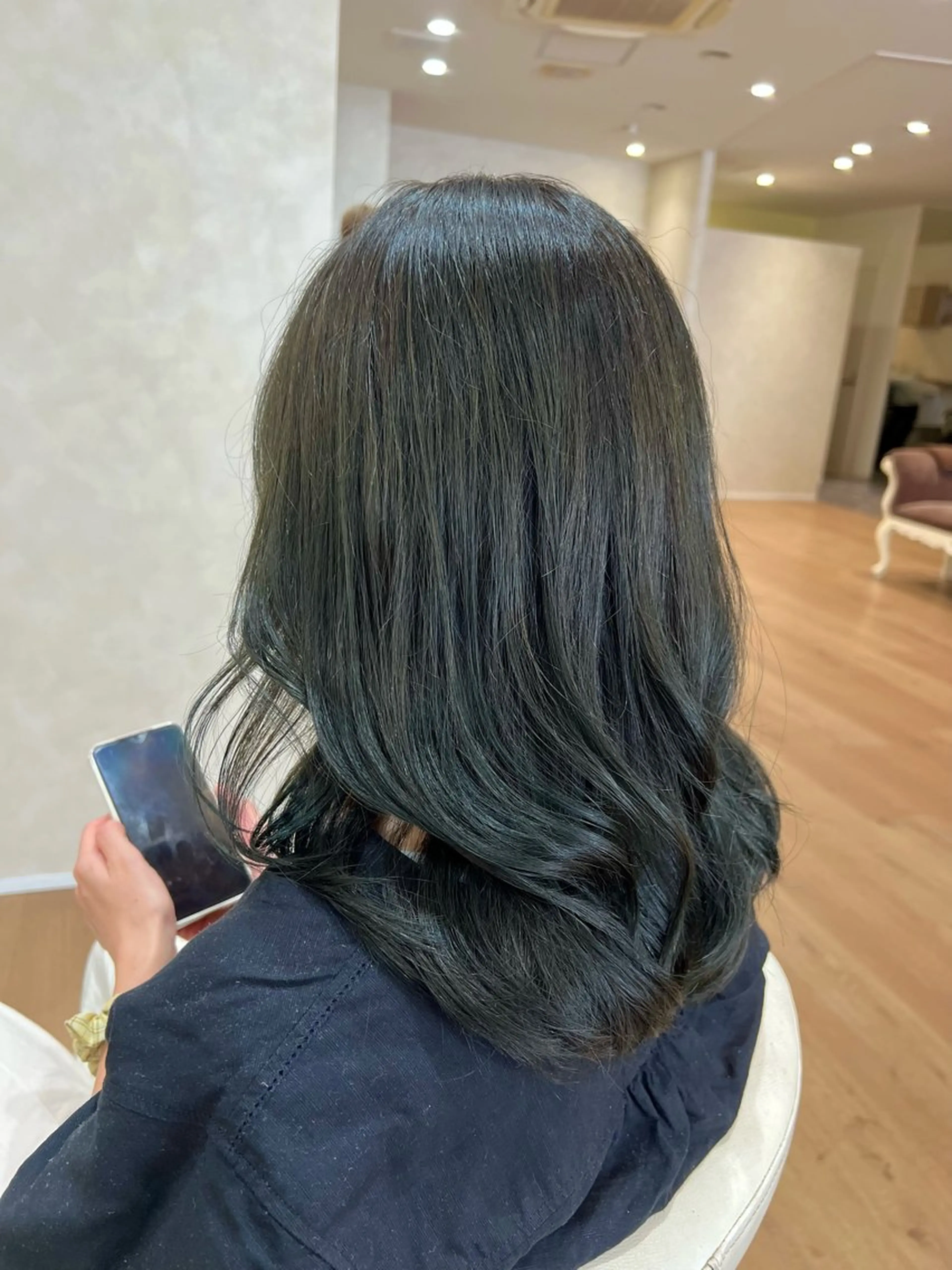 セミロング カラー AVANCE. 玉置日向我のヘアスタイル