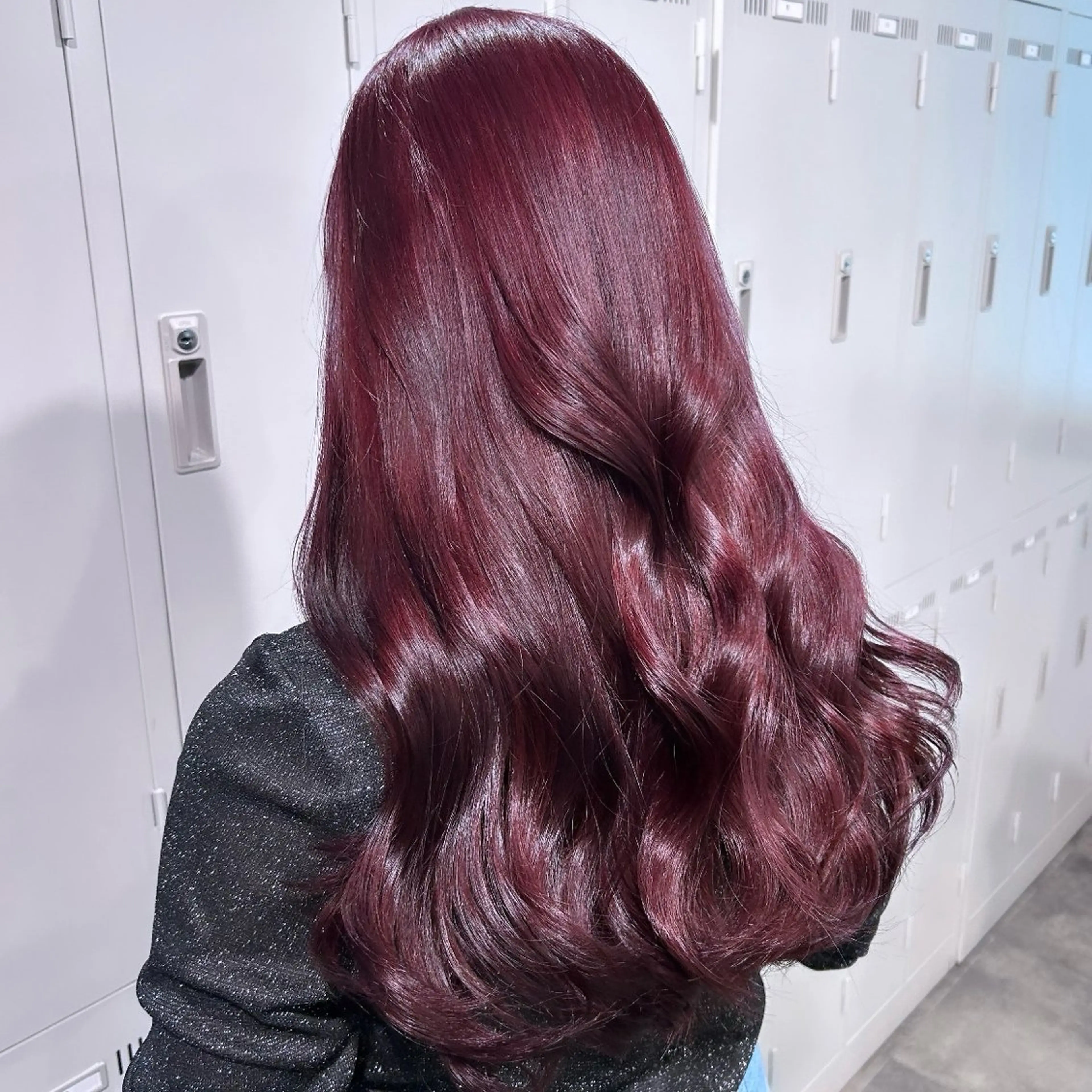 セミロング IS所属・横浜美容室/透明感 カラー/レイヤーのヘアスタイル