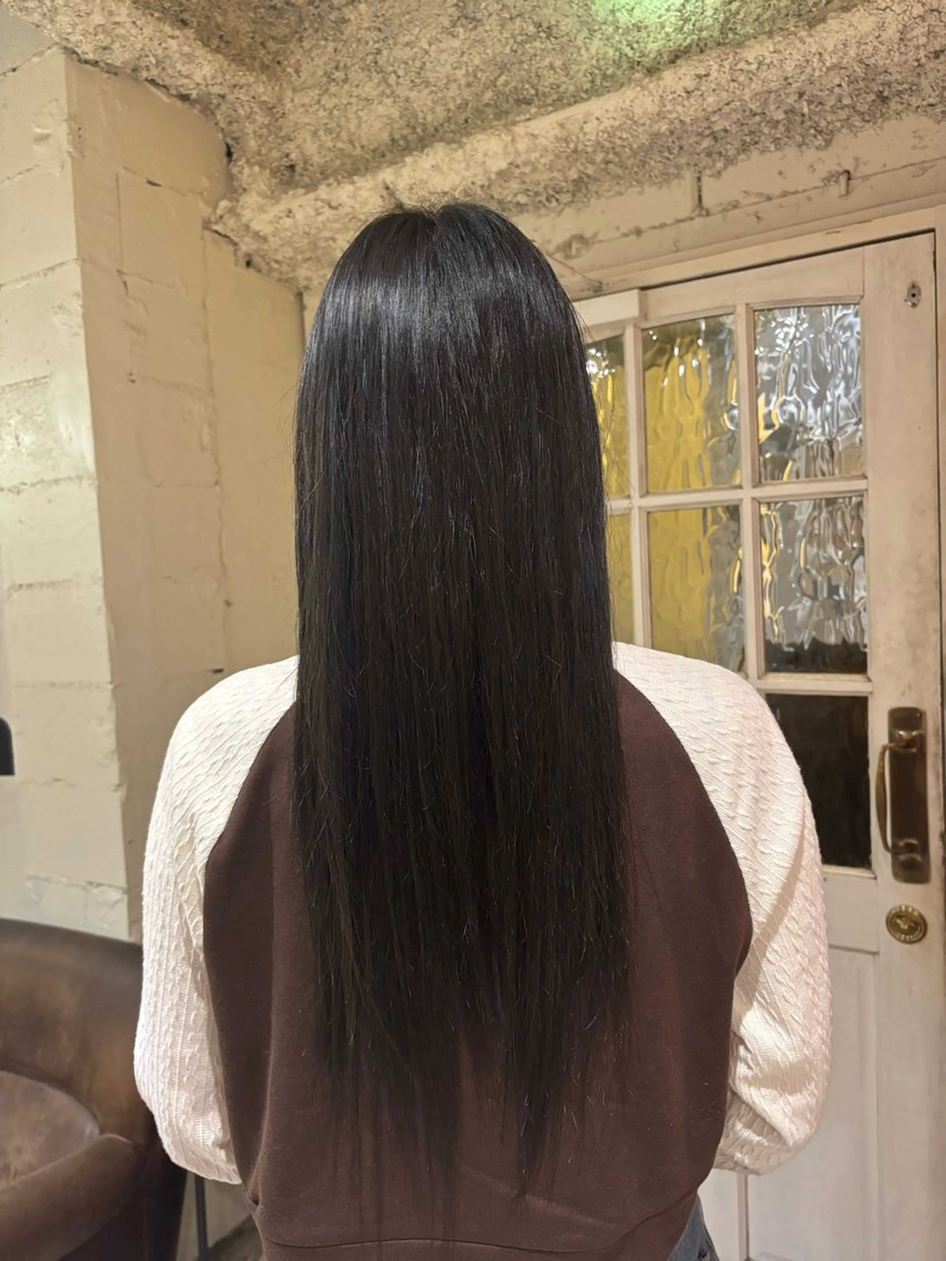 ロング ヘアカラー 縮毛矯正 トリートメント 🍀うる艶カラー🍀 ayuのヘアスタイル