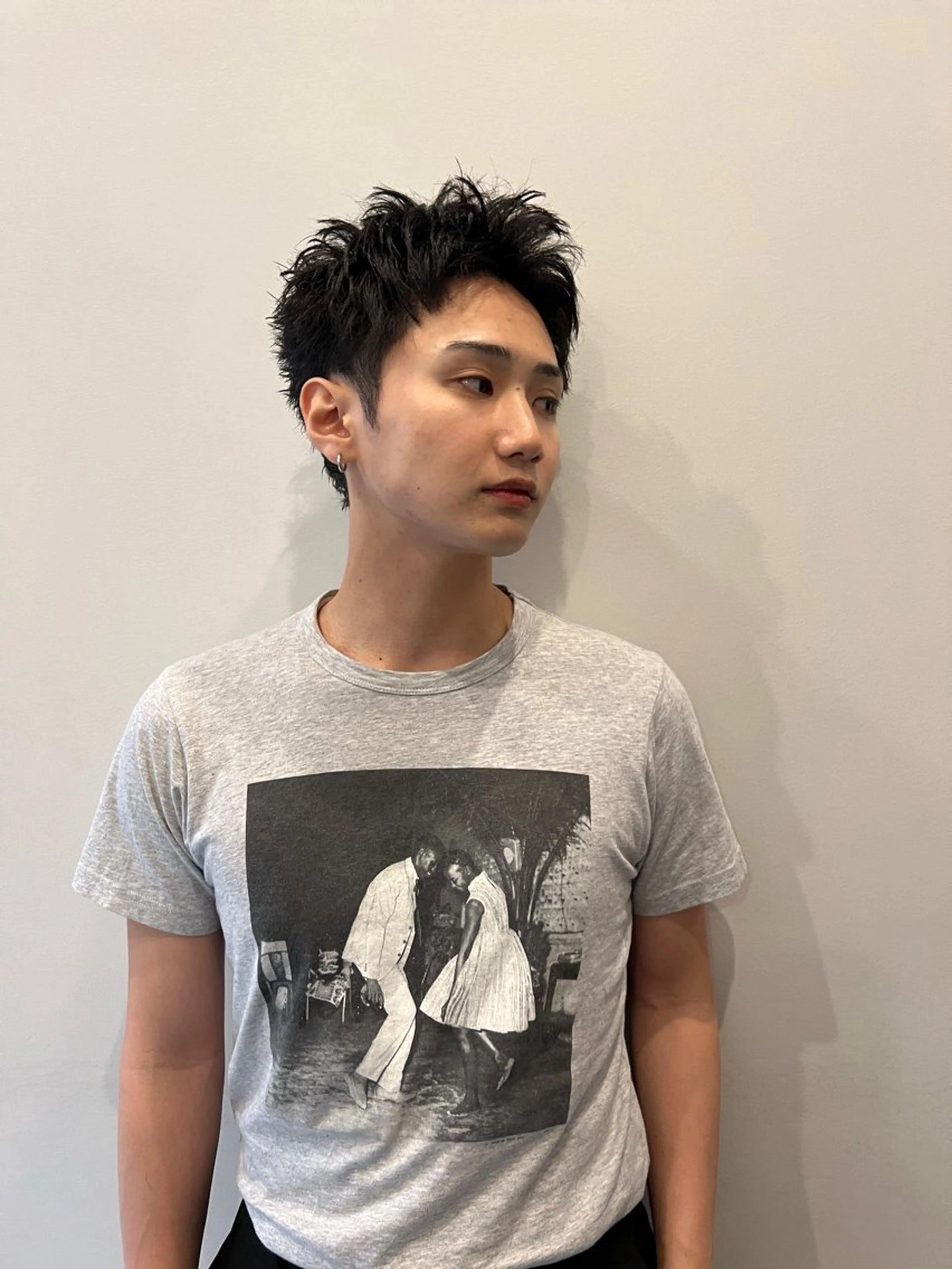 メンズ カット 大阪メンズパーマ /スパイキー/らいのヘアスタイル