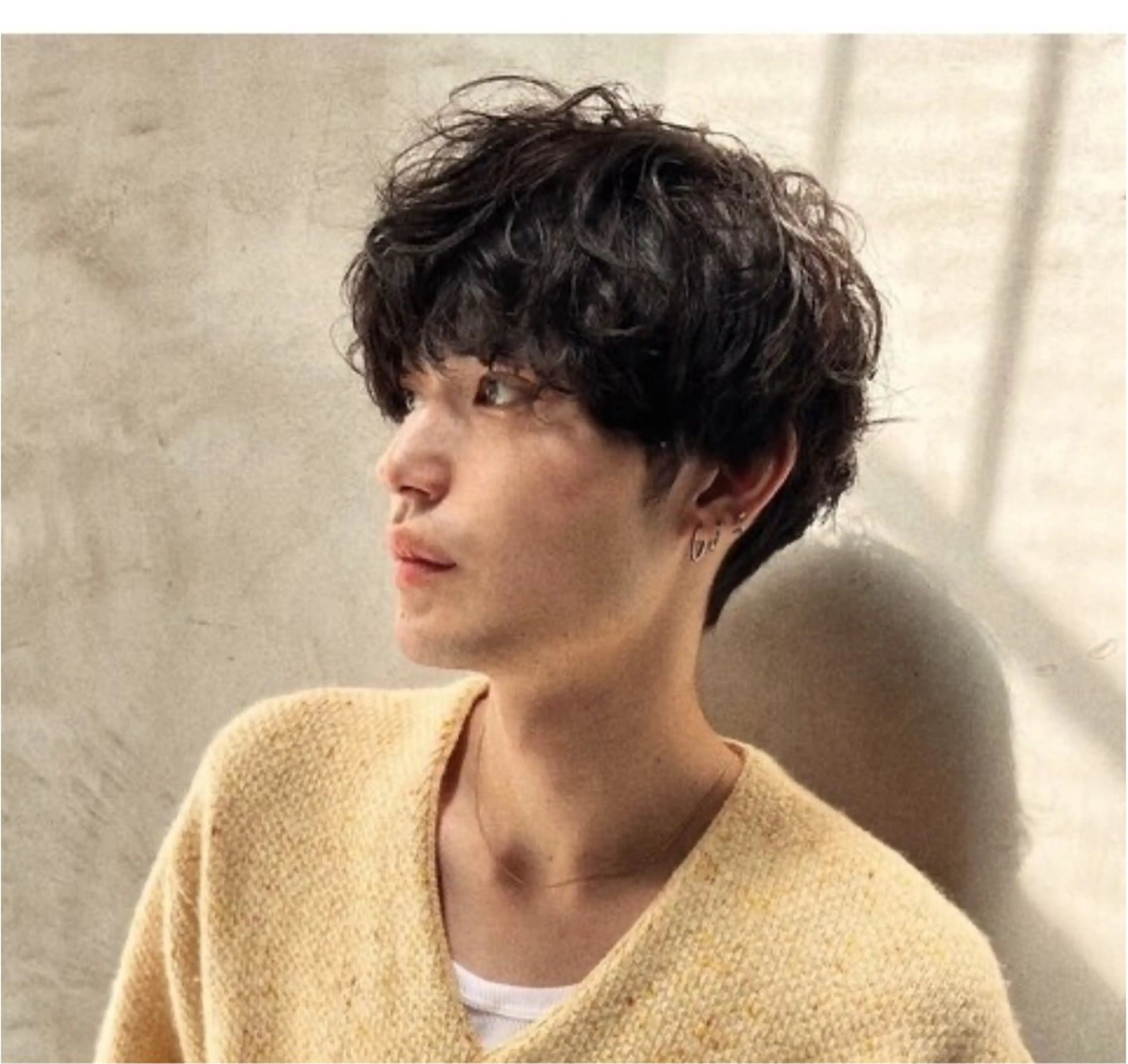 パーマ メンズ メンズパーマ Belle 銀座5丁目店所属・Maki /Jr.スタイリストのヘアスタイル