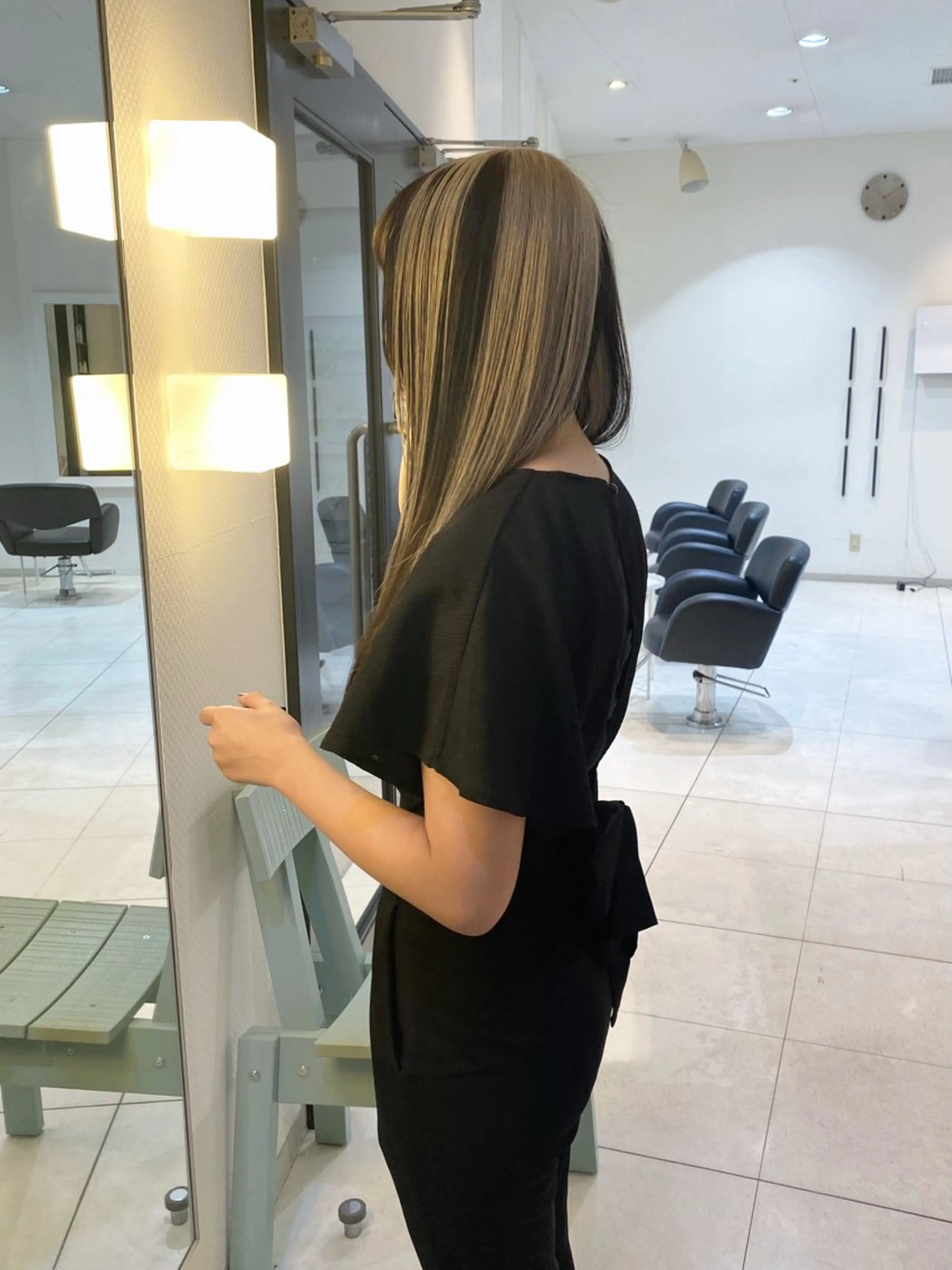 ロング カラー 縮毛矯正 mai / linoah˚✧のヘアスタイル