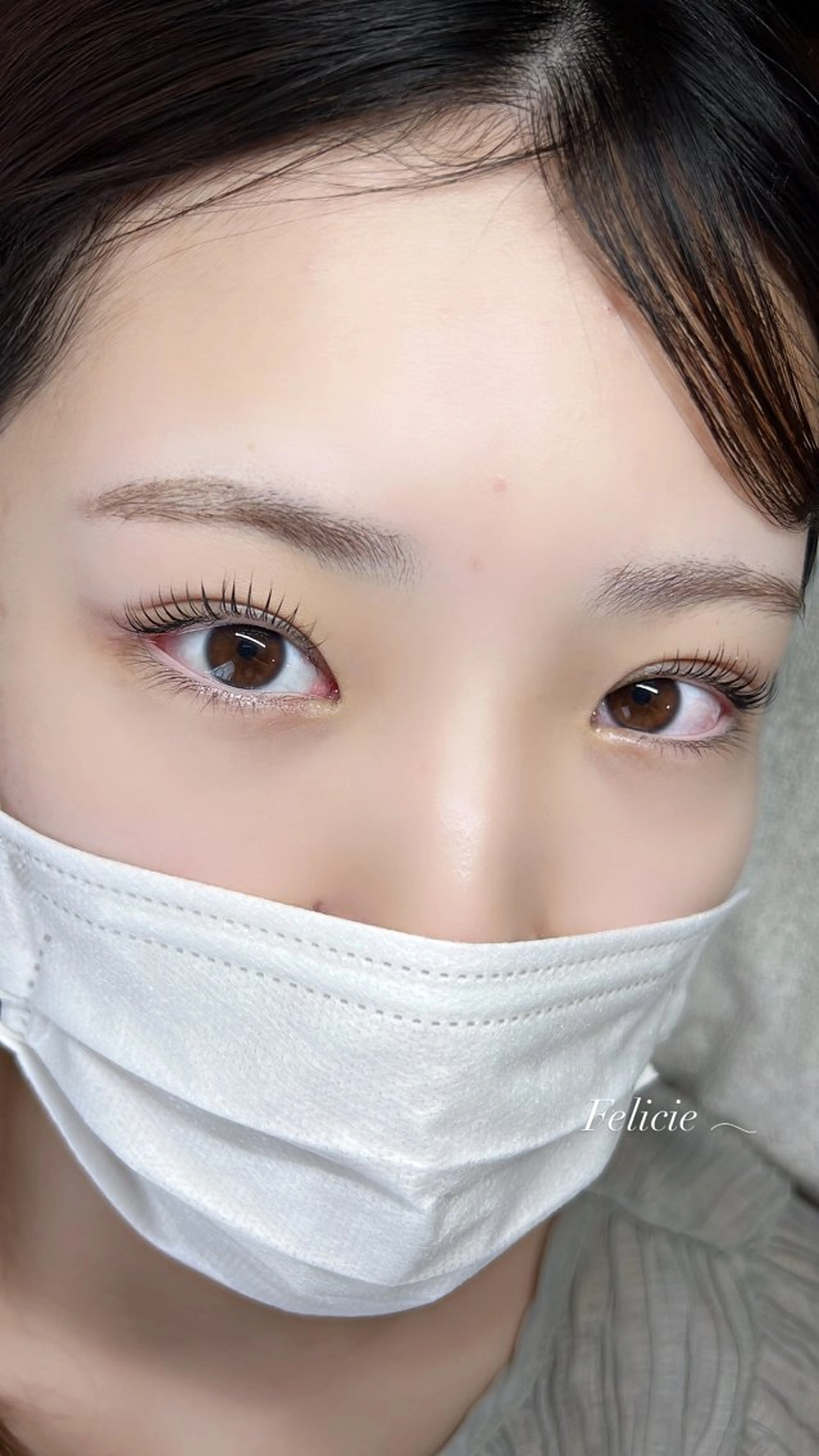 マツエク・マツパ 一重×まつ毛パーマ マツパ Felicie＊ Sayakaのマツエク・マツパデザイン